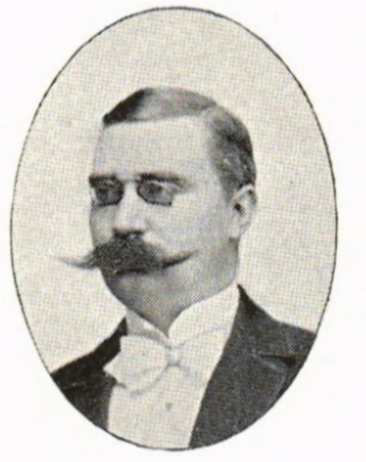 Portrait of Karl Ahlenius (1866–1906) – memorial page