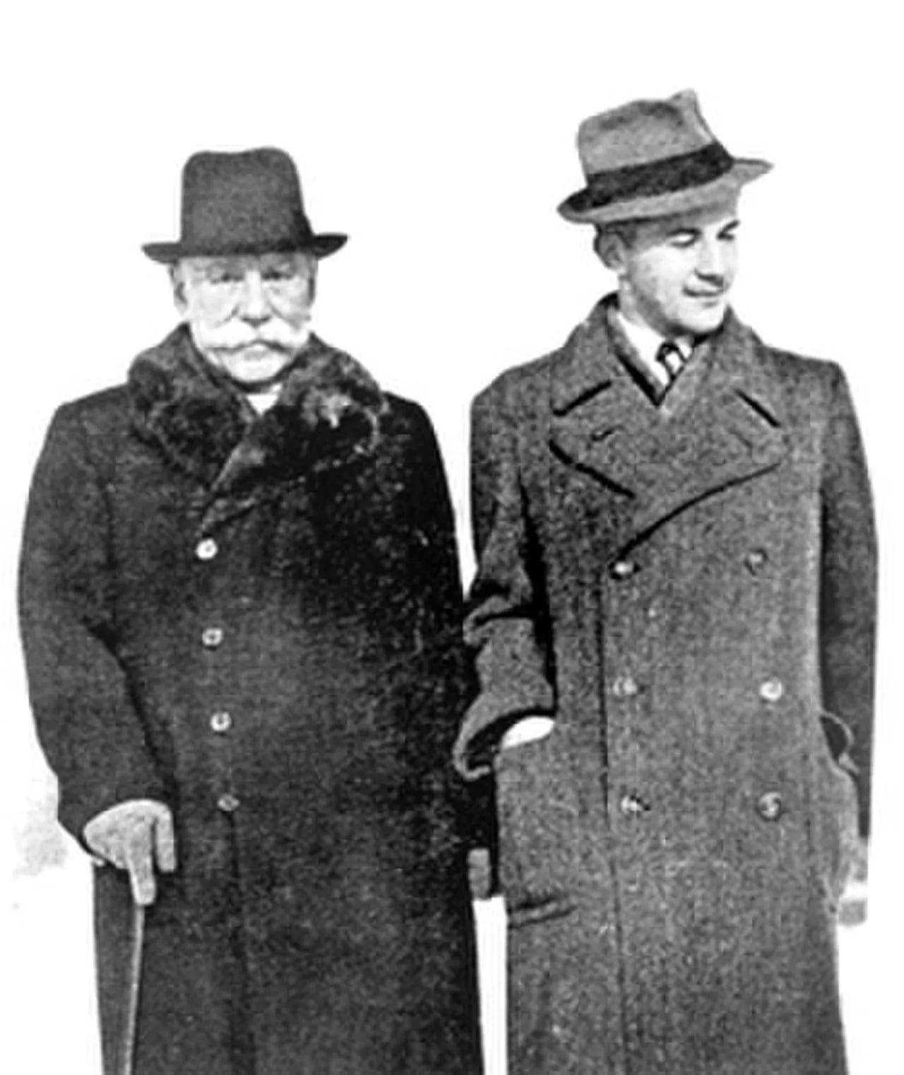 Porträt von Jurij Luzkyj (1919–2001) – Gedenkseite