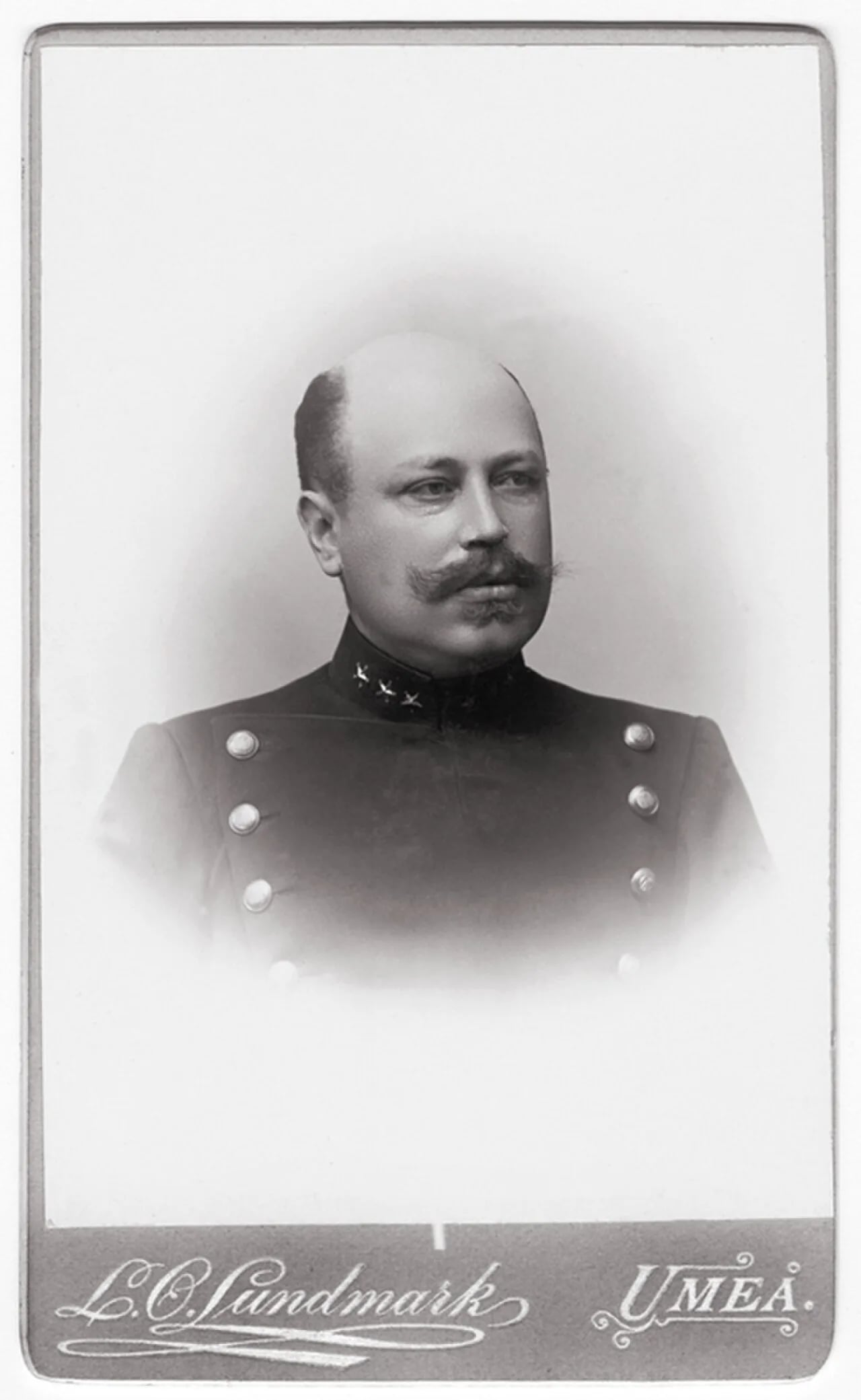 Porträt von Albin Ahlstrand (1860–1925) – Gedenkseite