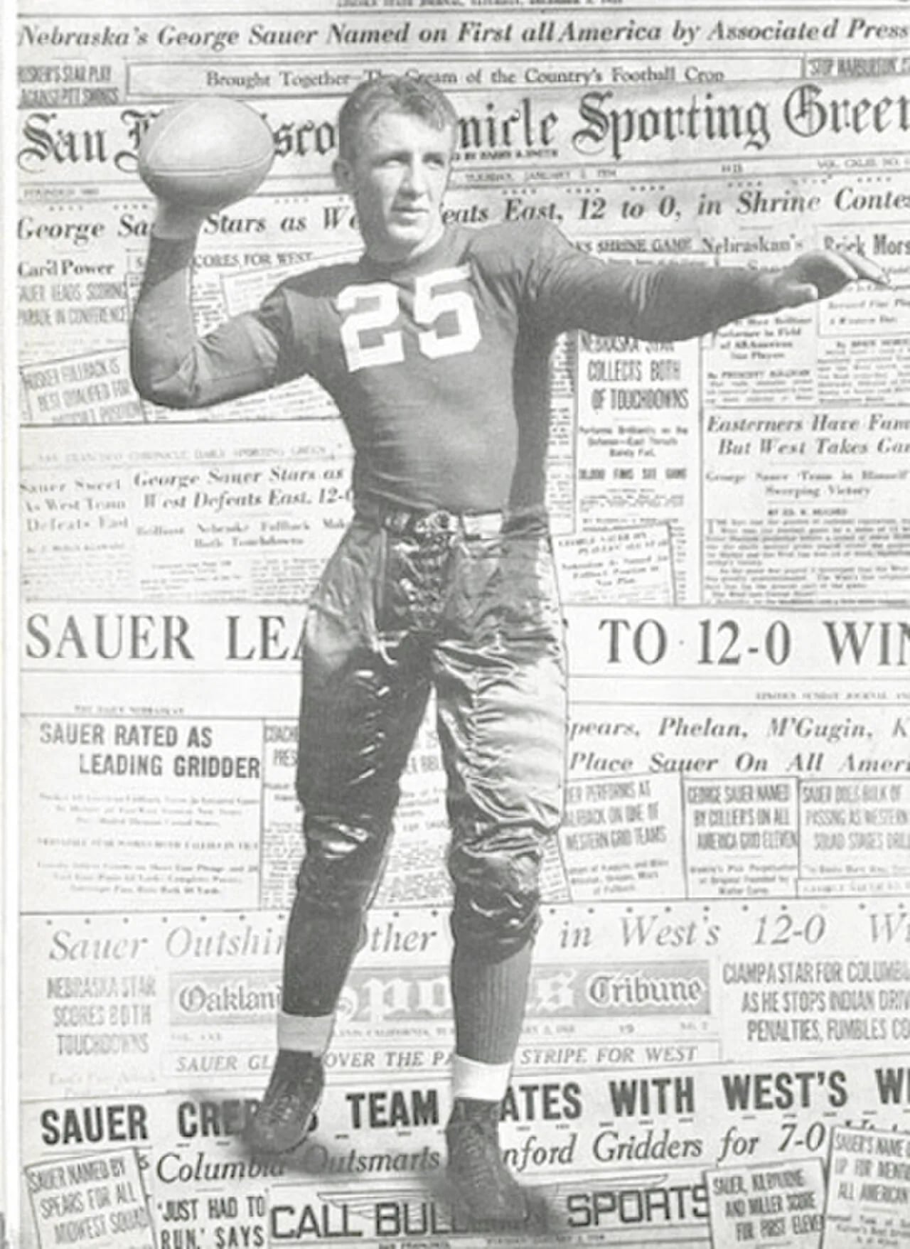 Portrait of George Sauer (1910–1994) – memorial page