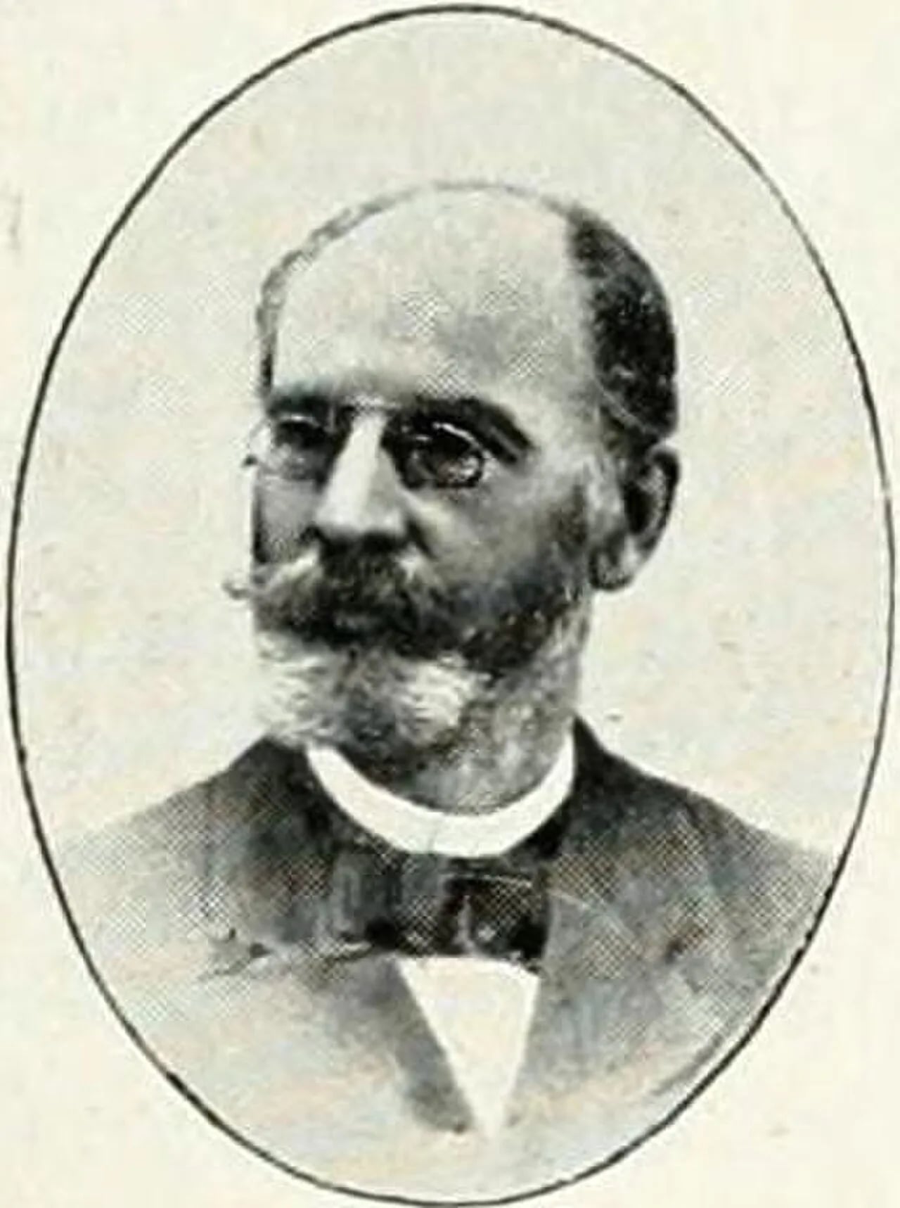 Porträt von Olof Ahlström (1833–1903) – Gedenkseite