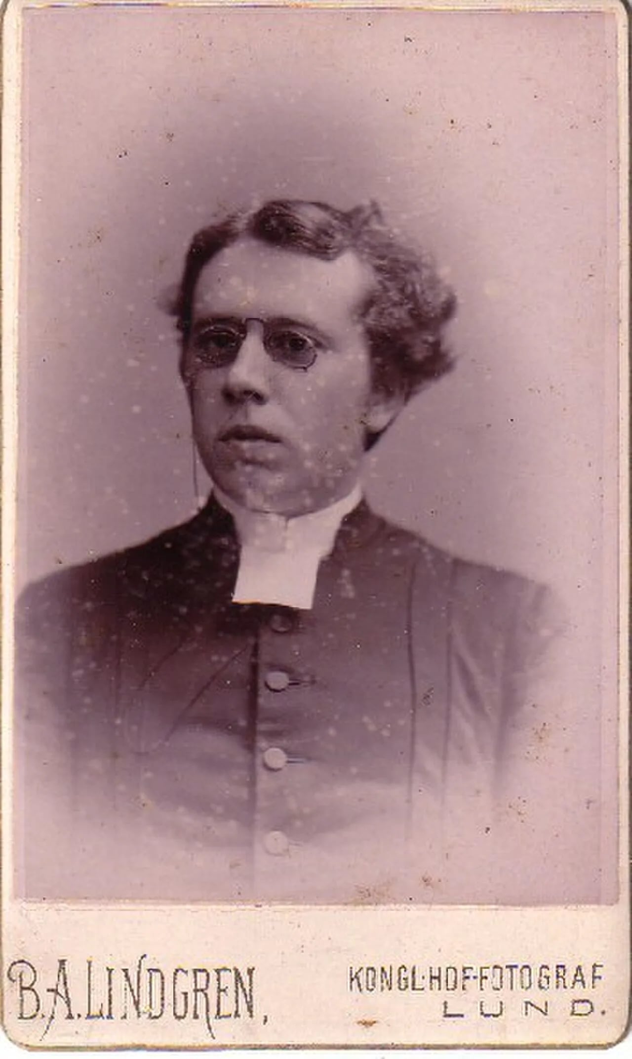Porträt von Otto Ahnfelt (1854–1910) – Gedenkseite