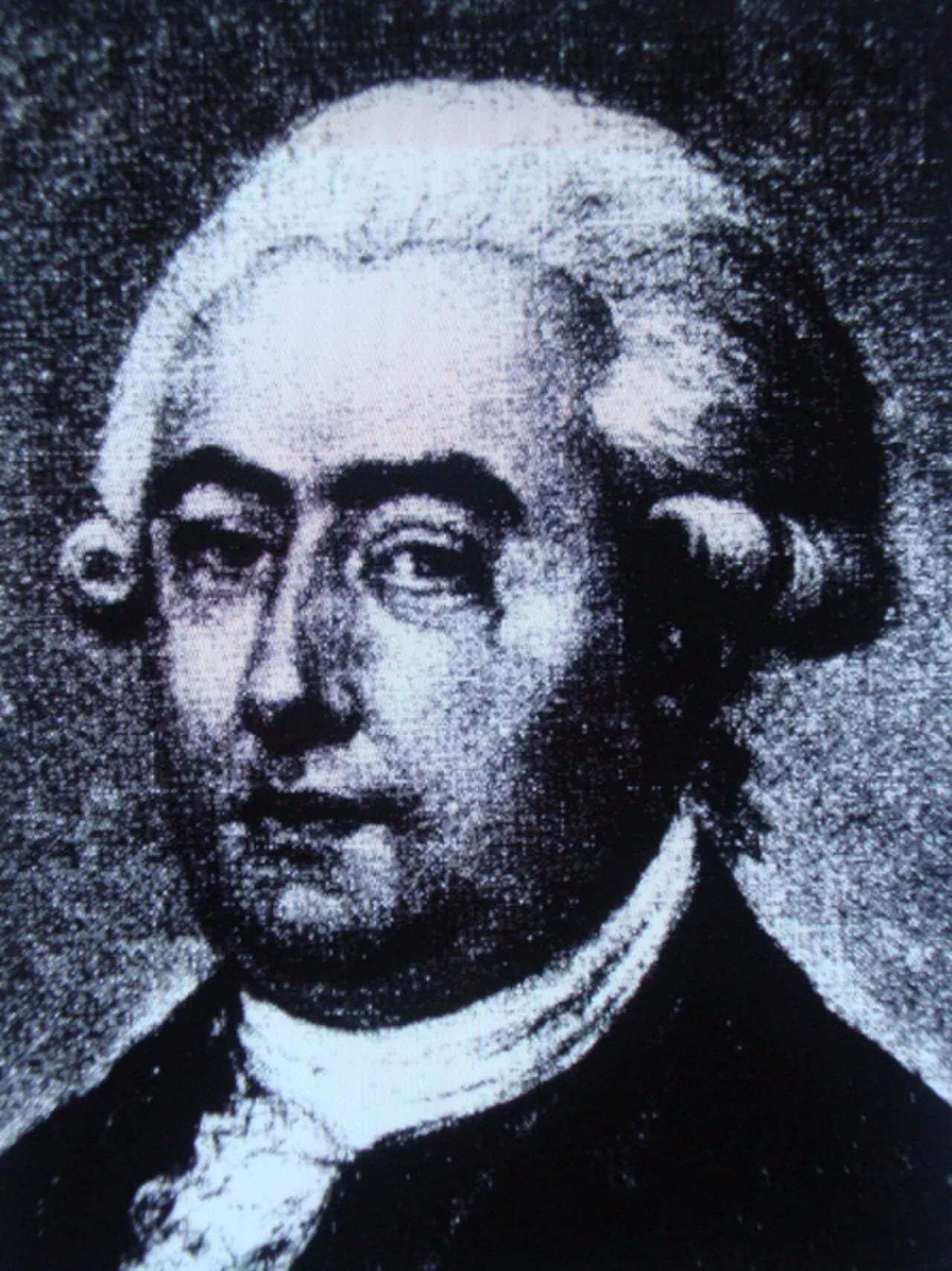 Porträt von Franz Joakim von Aken (1738–1798) – Gedenkseite