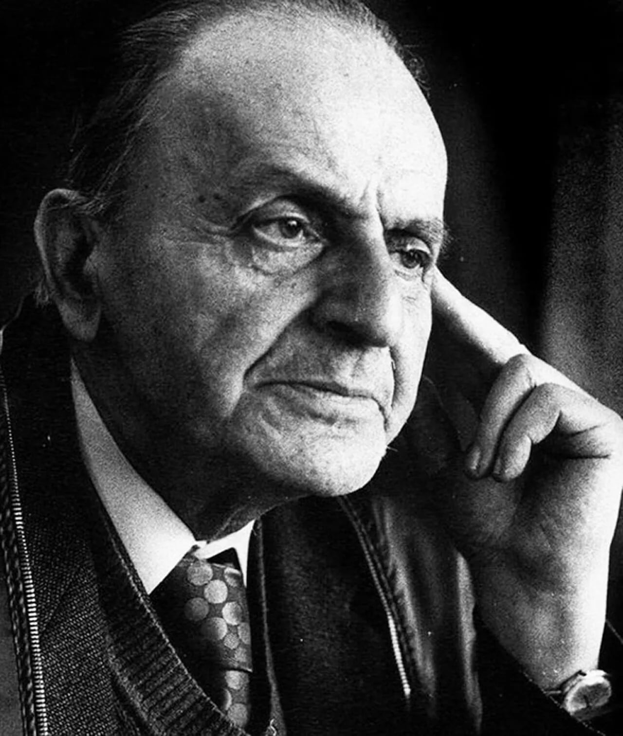 Porträt von Constantin Noica (1909–1987) – Gedenkseite