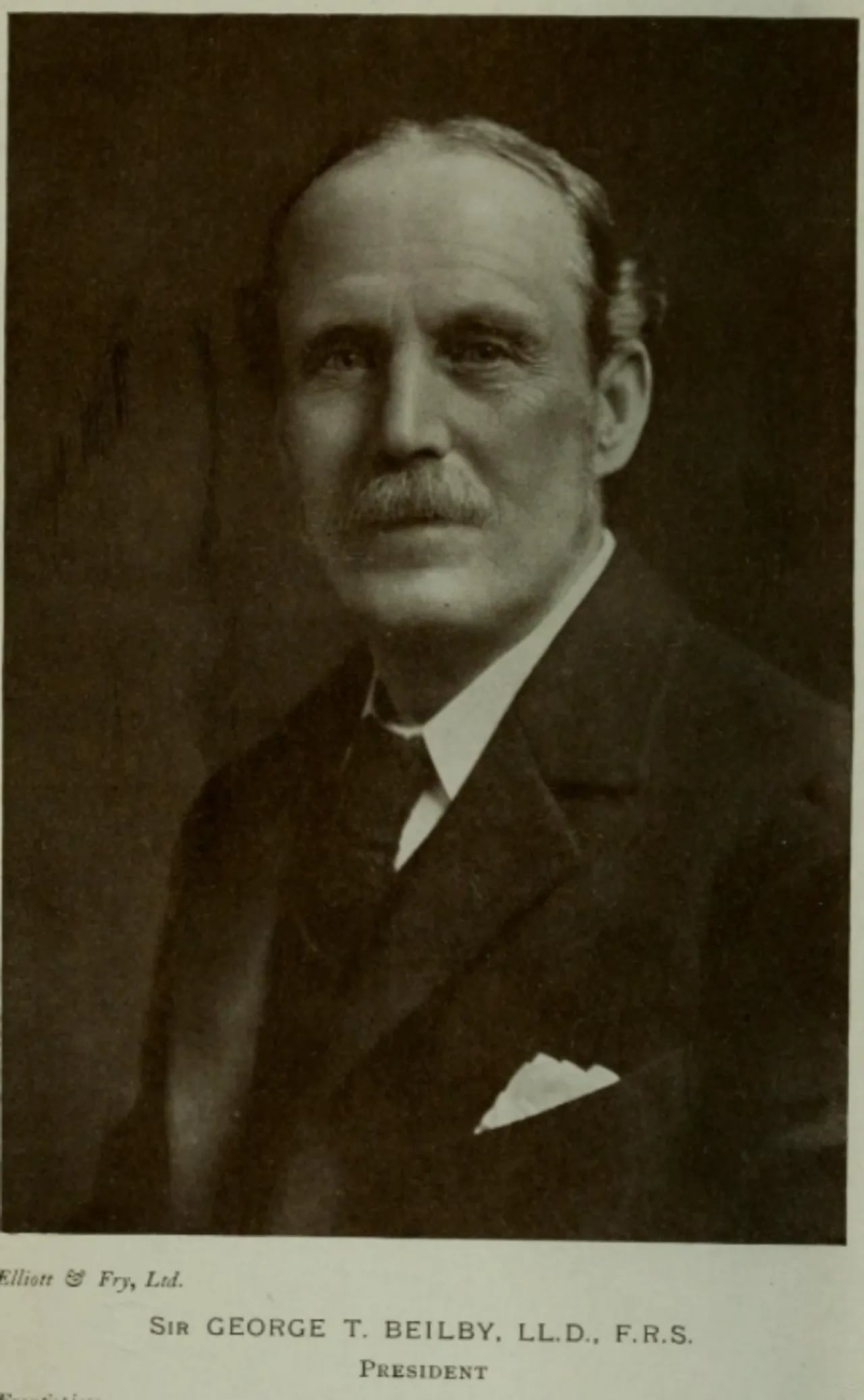 Portrait of George Thomas Beilby (1850–1924) – memorial page