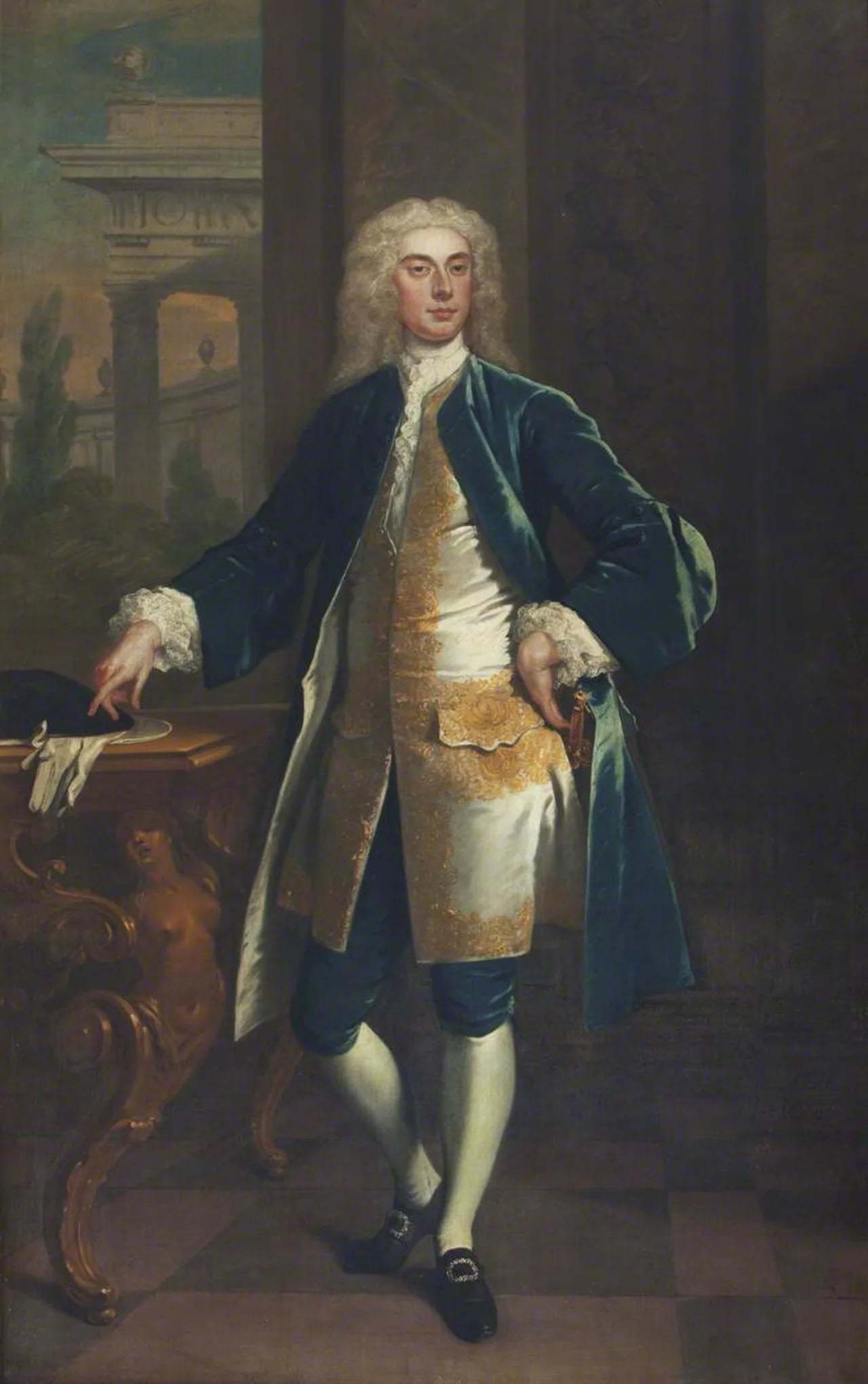 Portrait of George Venables-Vernon, 1st Baron Vernon (1708–1780) – memorial page