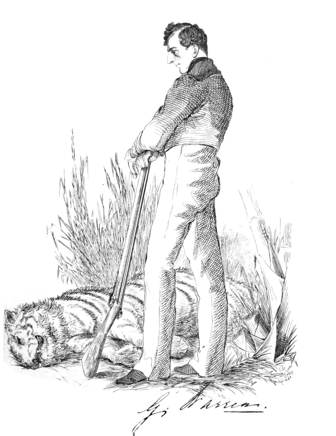 Portrait of George Warren (1801–1884) – memorial page