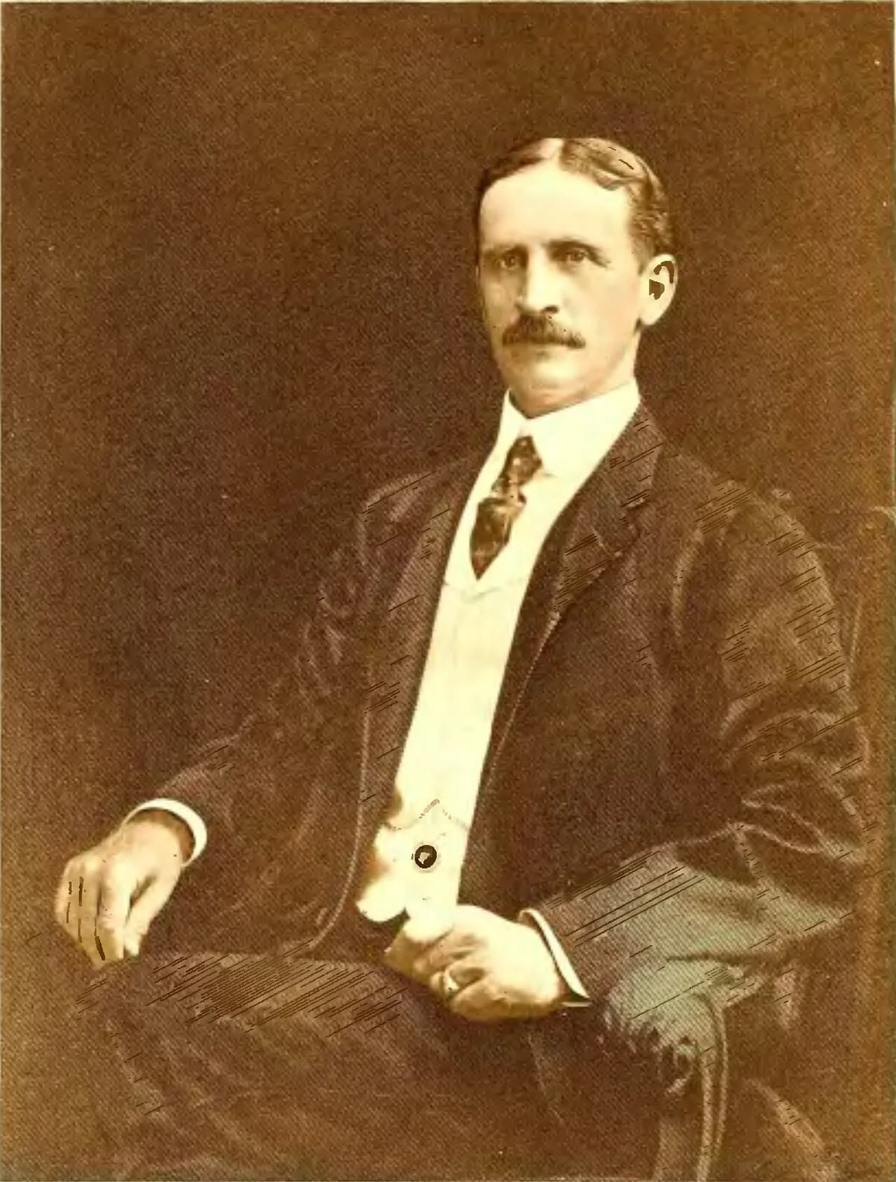 Portrait of George Washington Watts (1851–1921) – memorial page