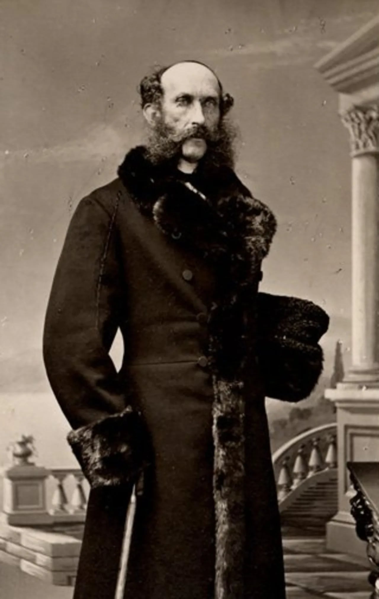 Portrait of Georges-René Saveuse de Beaujeu (1810–1865) – memorial page