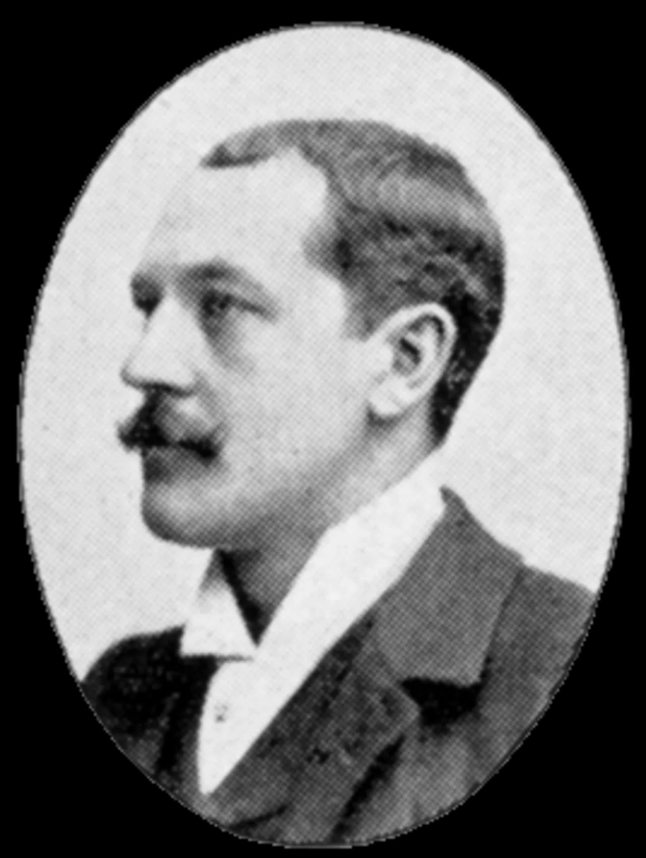 Porträt von Bror Almquist (1864–1940) – Gedenkseite