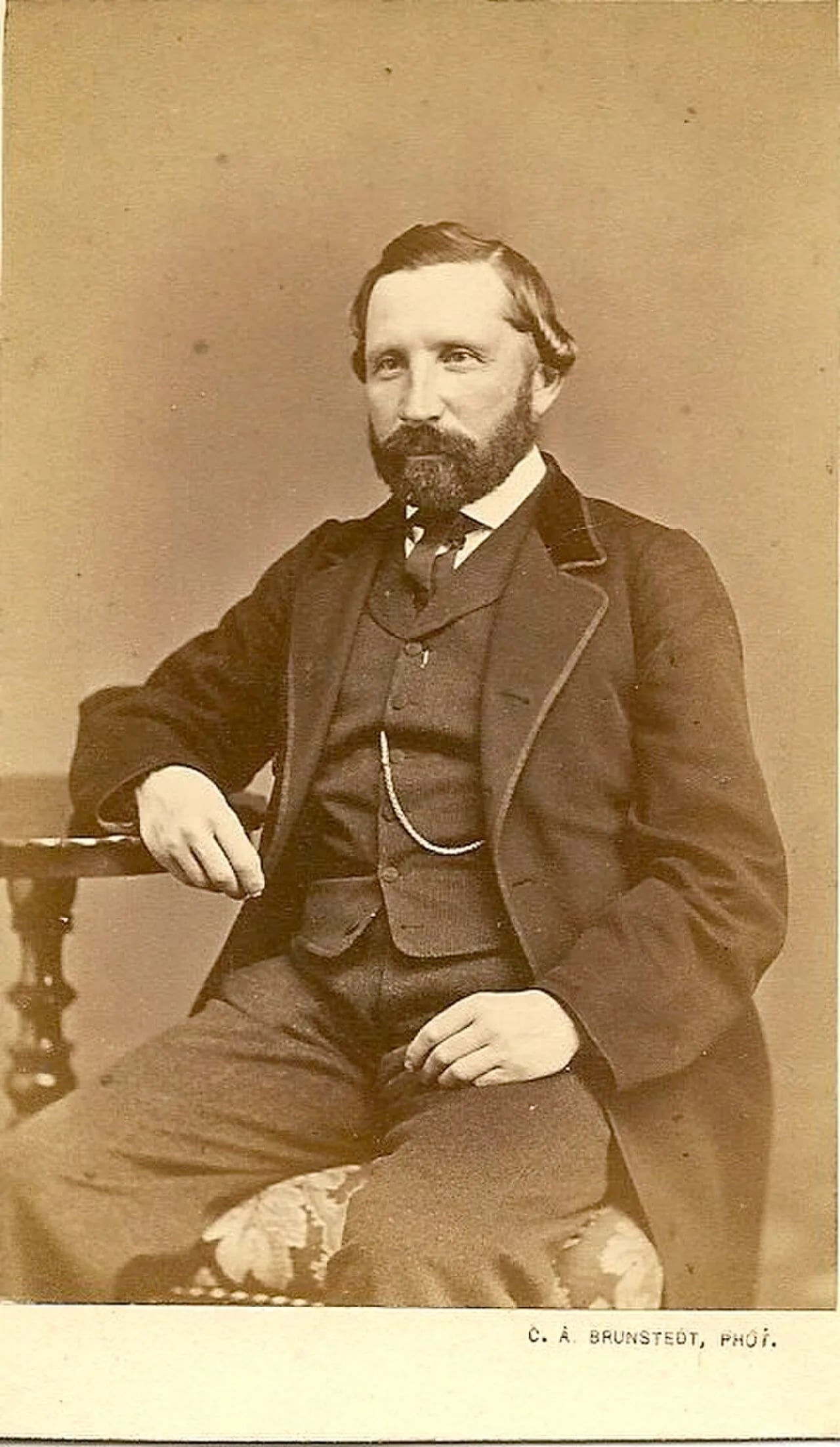 Porträt von Josef Oscar Almqvist (1825–1876) – Gedenkseite