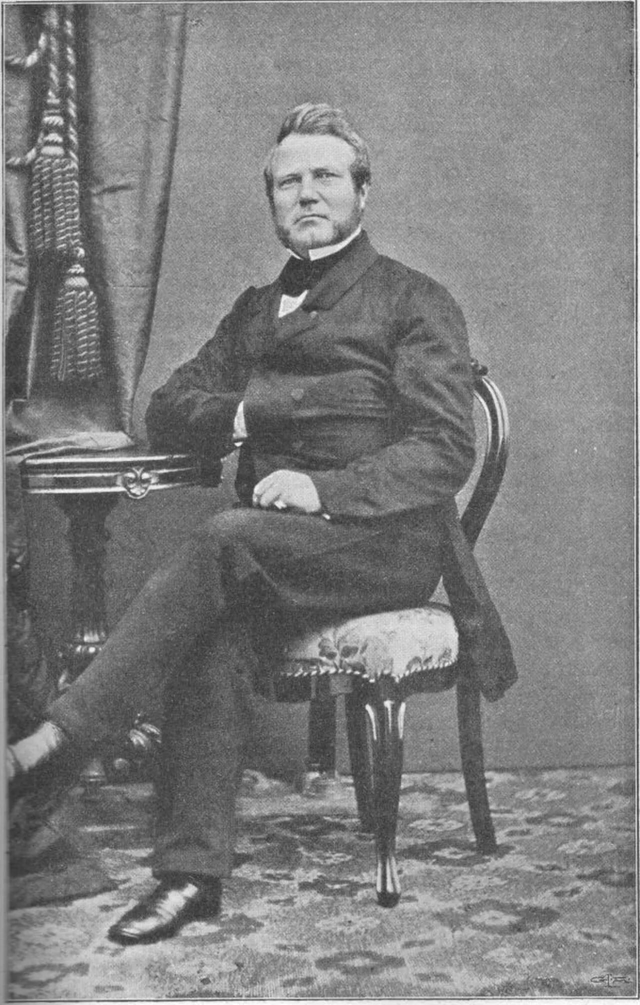 Portrait of Ludvig Almqvist (1818–1884) – memorial page