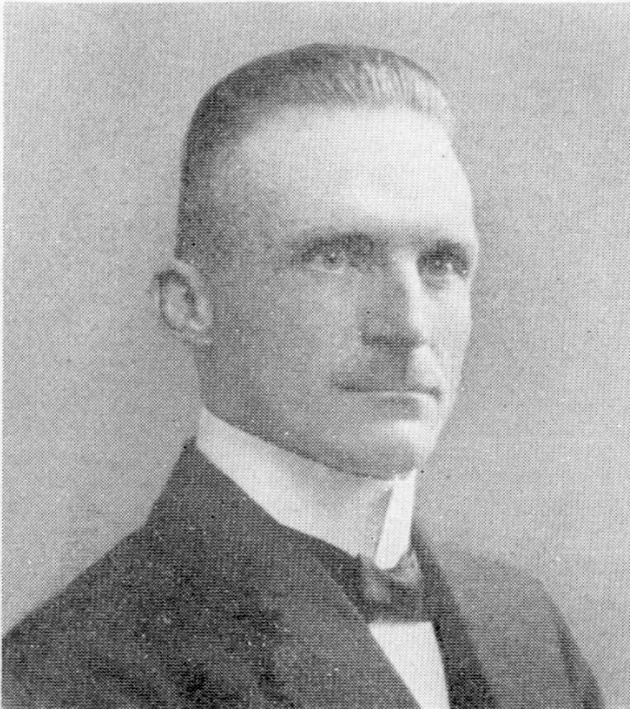 Porträt von Thore Alströmer (1879–1945) – Gedenkseite