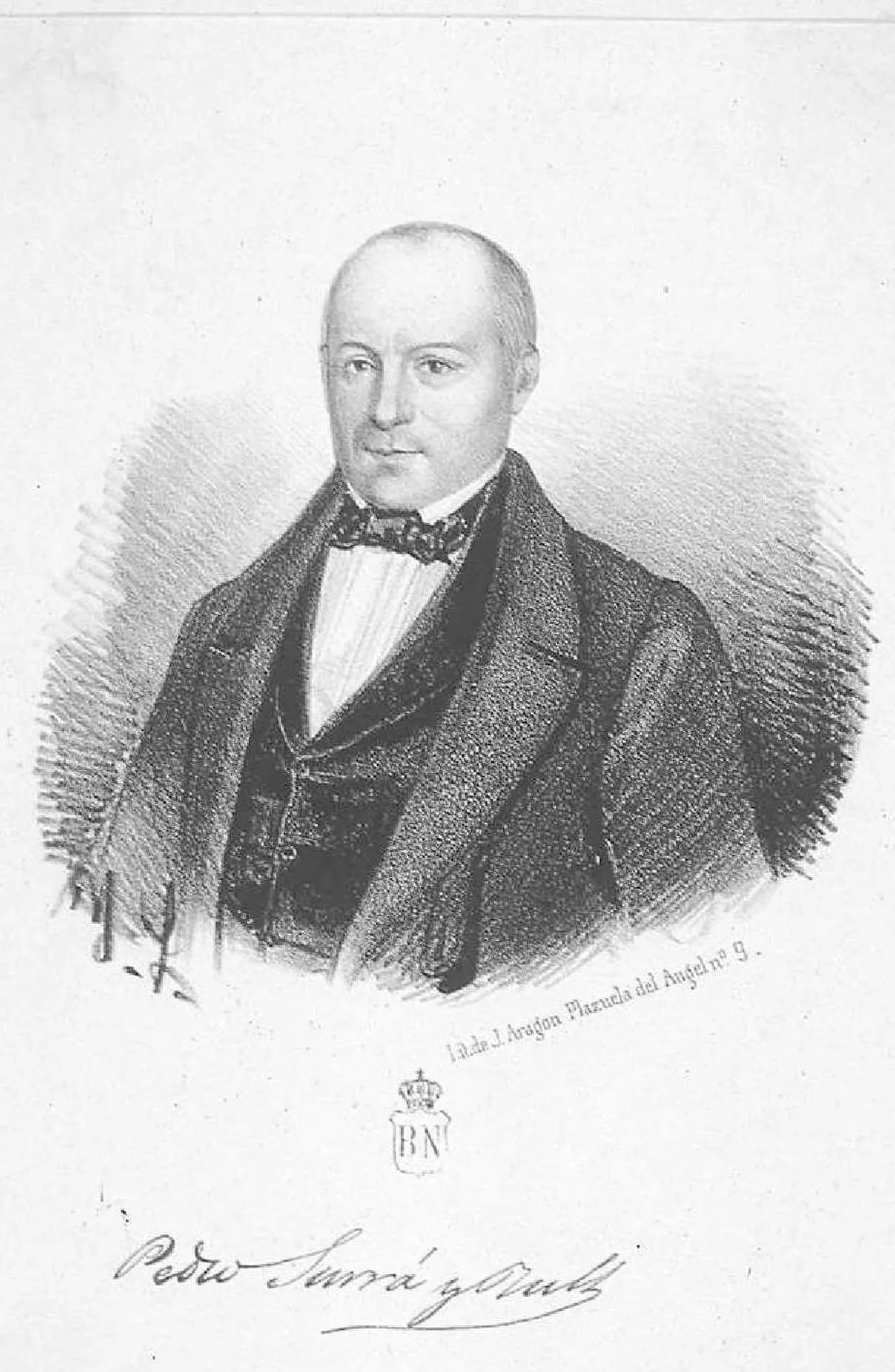 Portrait of Pedro Surrá Rull (1794–1850) – memorial page