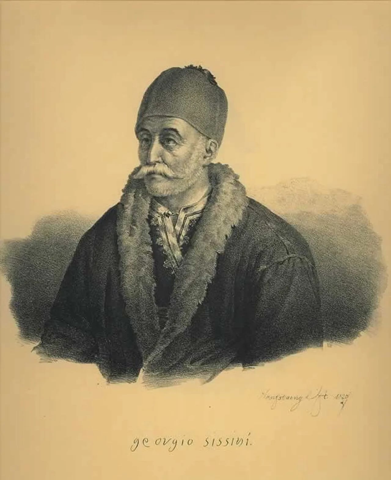 Portrait of Georgios Sisinis (1769–1831) – memorial page