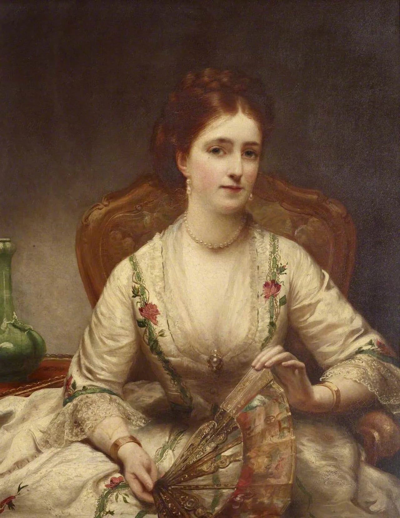 Portrait of Geraldine Hervey, Marchioness of Bristol (1843–1927) – memorial page