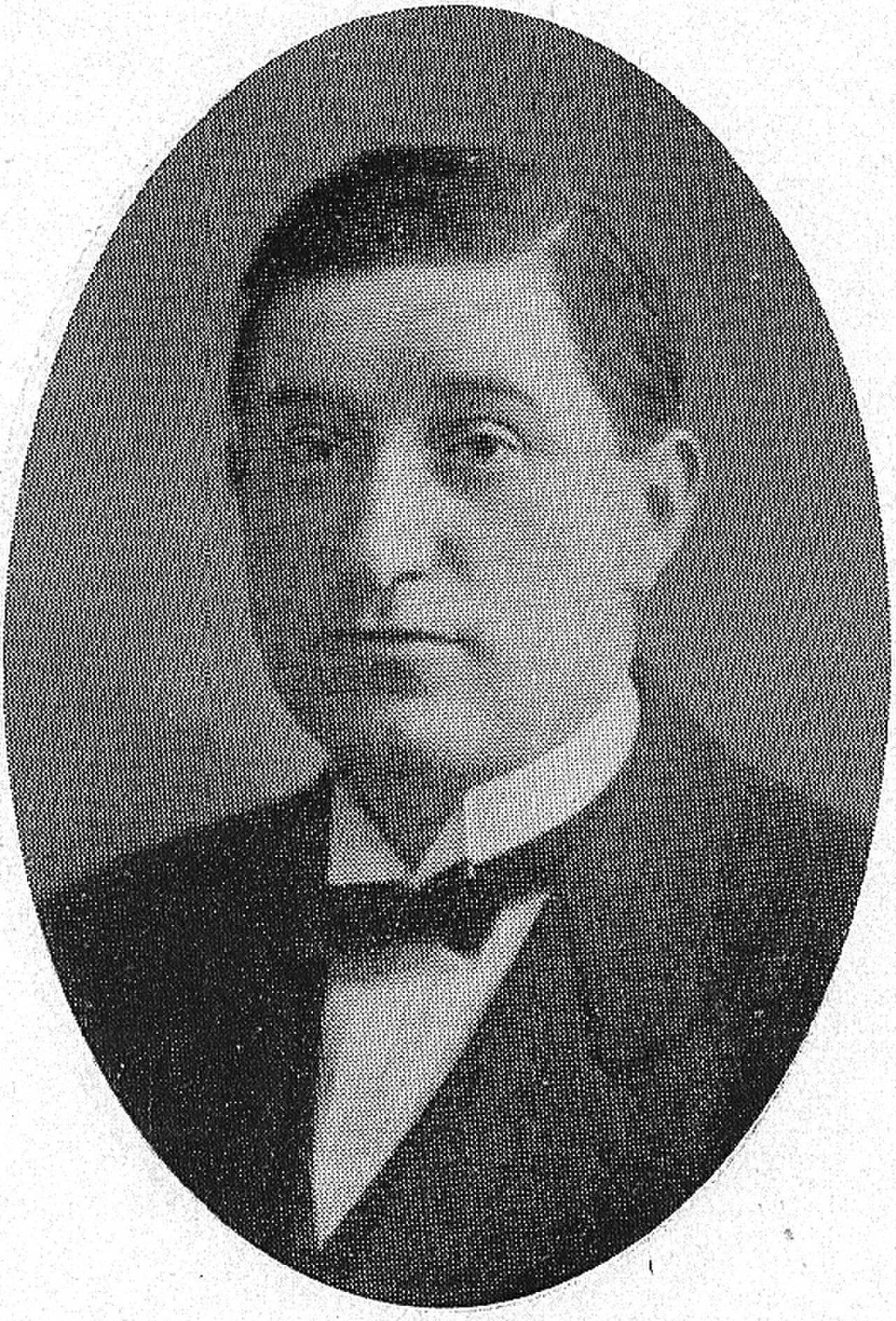 Porträt von Rudolf Anderberg (1892–1982) – Gedenkseite