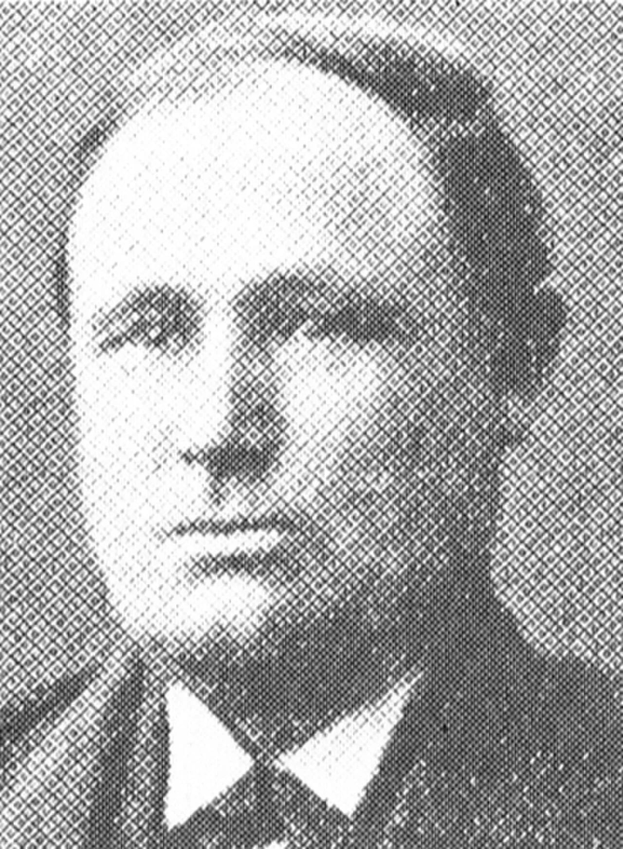 Portrait of Johan Eric Anderson (1837–1894) – memorial page
