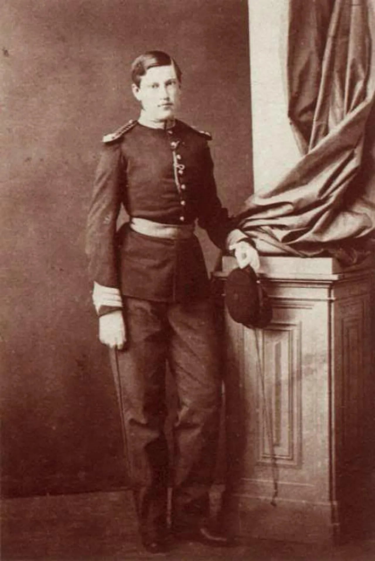 Porträt von Johann Maria von Portugal (1842–1861) – Gedenkseite
