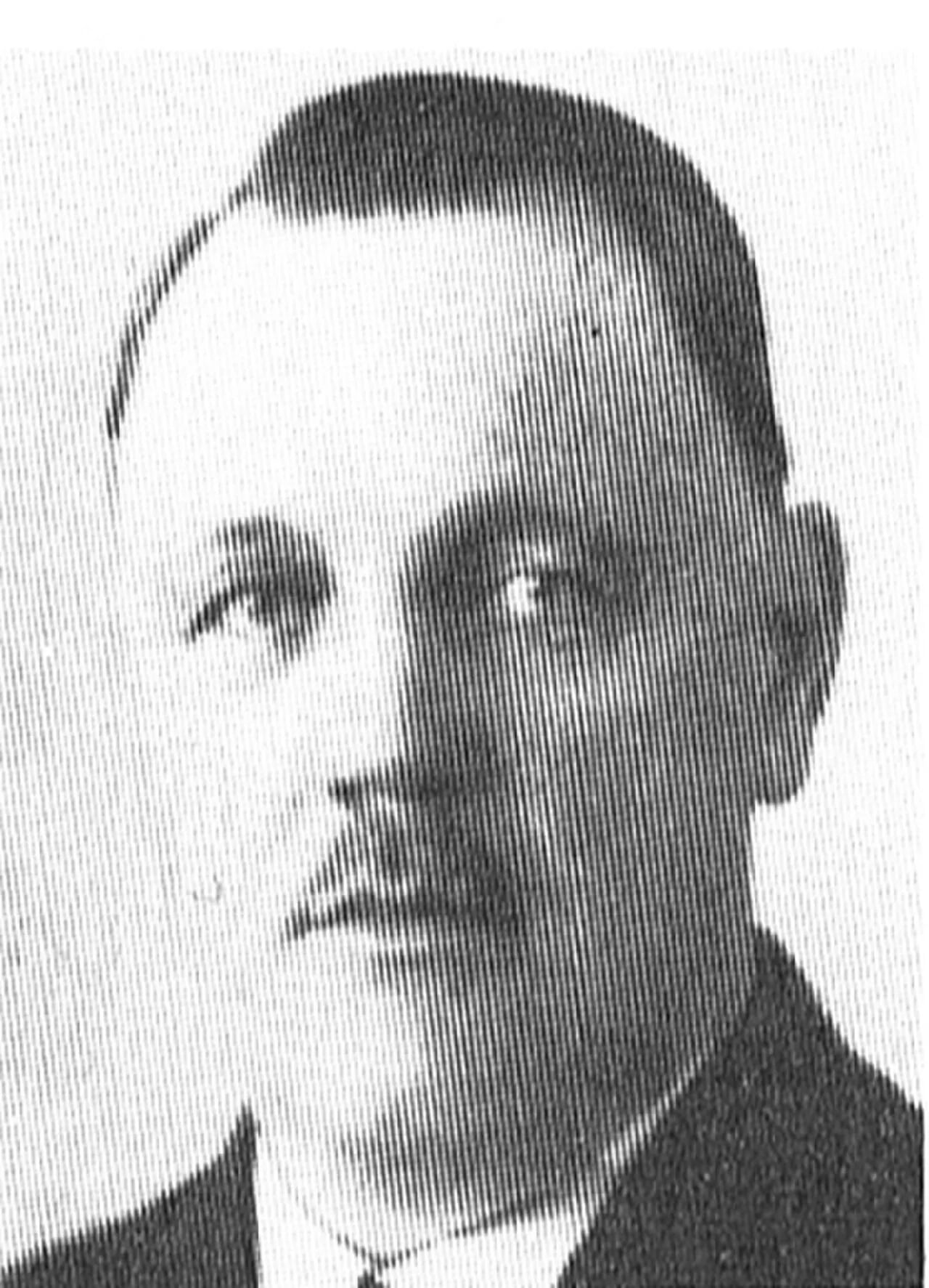 Porträt von Andreas Andersson (1884–1974) – Gedenkseite