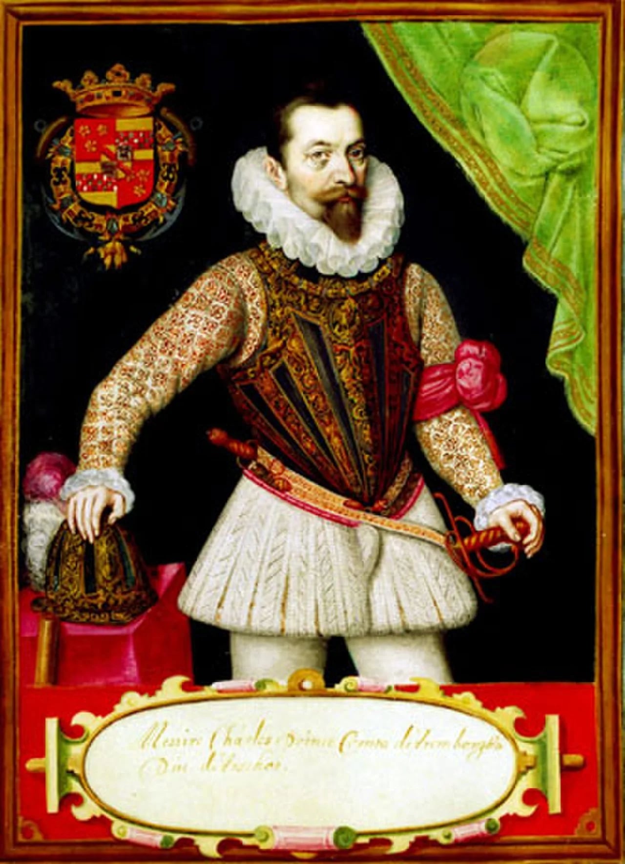 Porträt von Karl (1550–1616) – Gedenkseite