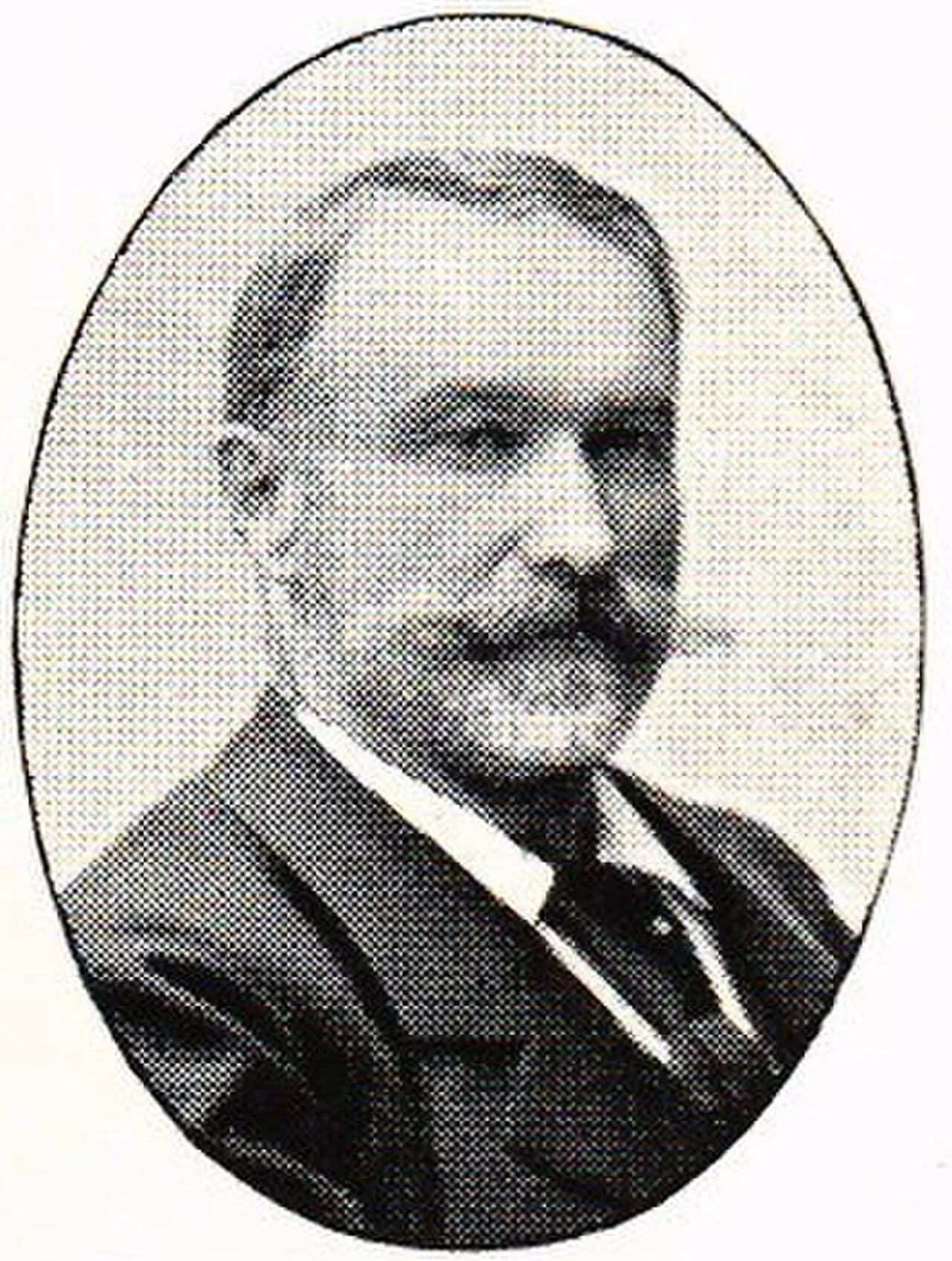 Porträt von Gustaf Andersson i Sundsvall (1853–1914) – Gedenkseite