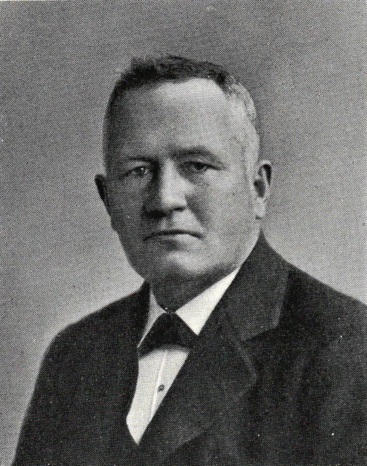 Porträt von Herman Andersson (1869–1938) – Gedenkseite