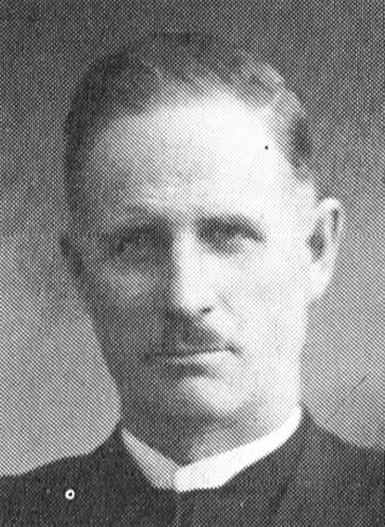 Portrait of Jones Erik Andersson (1881–1957) – memorial page