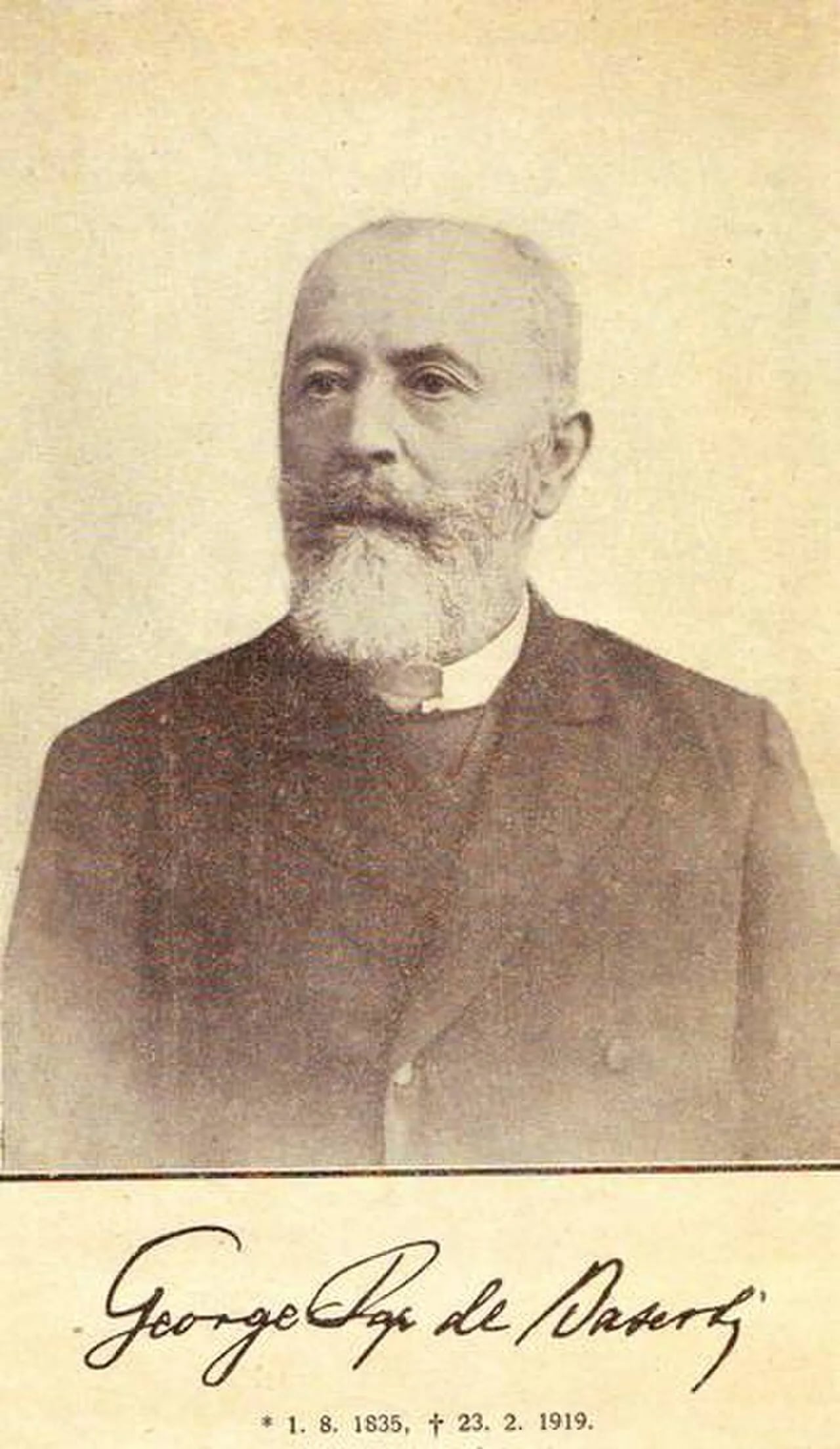 Portrait of Gheorghe Pop de Băseşti (1835–1919) – memorial page