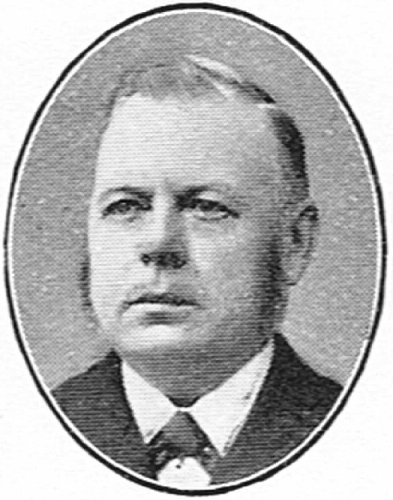 Porträt von Pehr Andreasson (1844–1901) – Gedenkseite