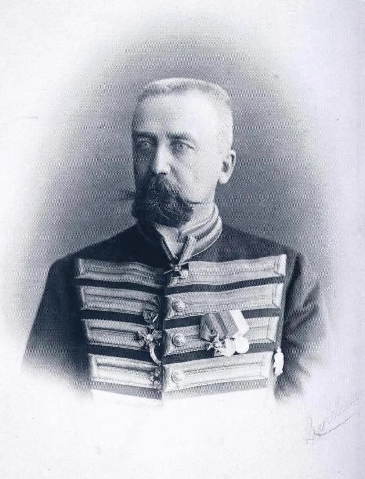 Porträt von Carl Alexander Armfelt (1850–1925) – Gedenkseite