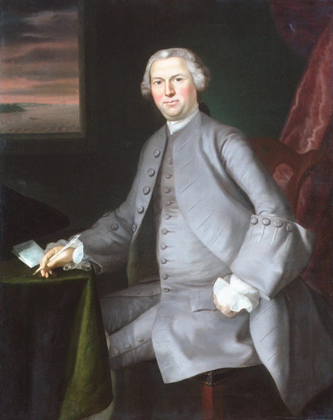 Porträt von Samuel Cutts (1726–1801) – Gedenkseite