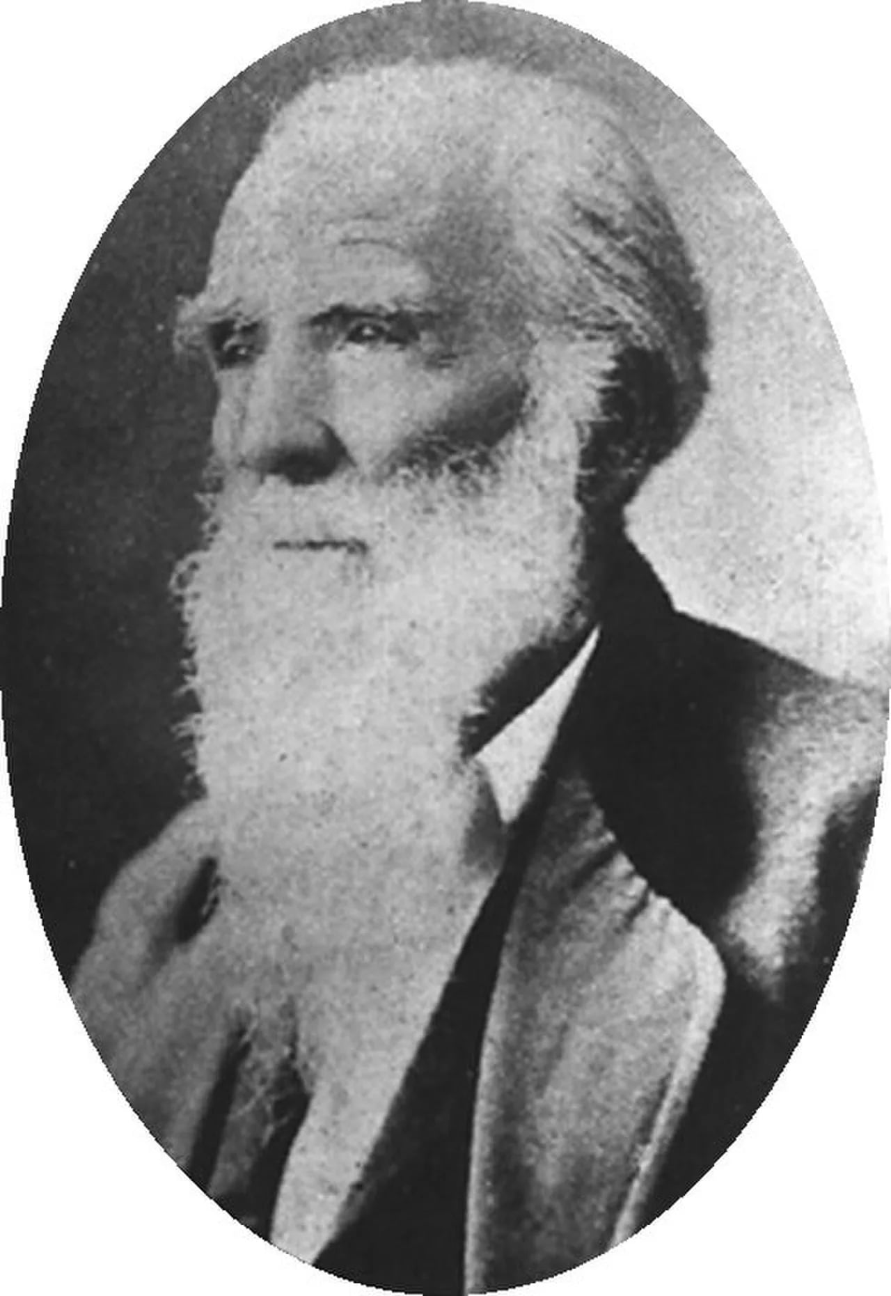 Portrait of Gideon Lincecum (1793–1874) – memorial page