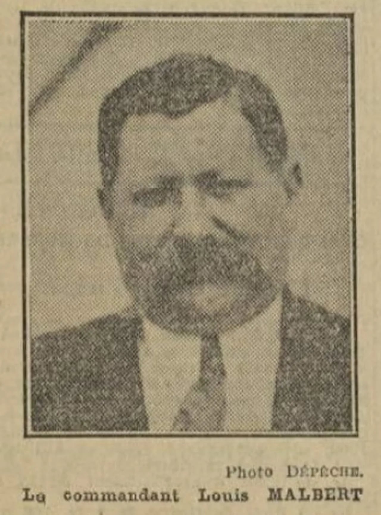 Portrait of Louis Malbert (1881–1949) – memorial page