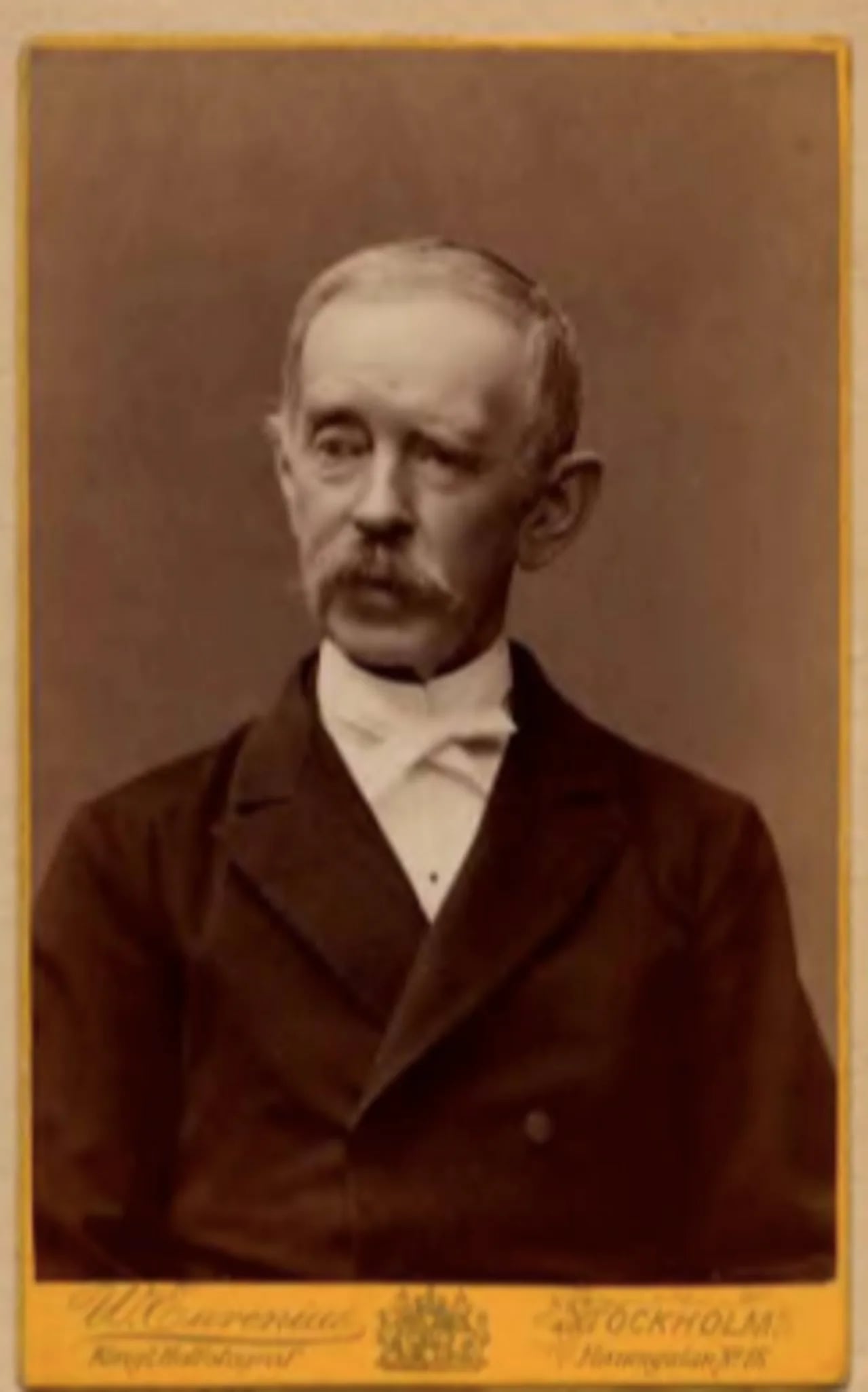 Porträt von Jacob Fredrik Neikter Arosenius (1809–1890) – Gedenkseite