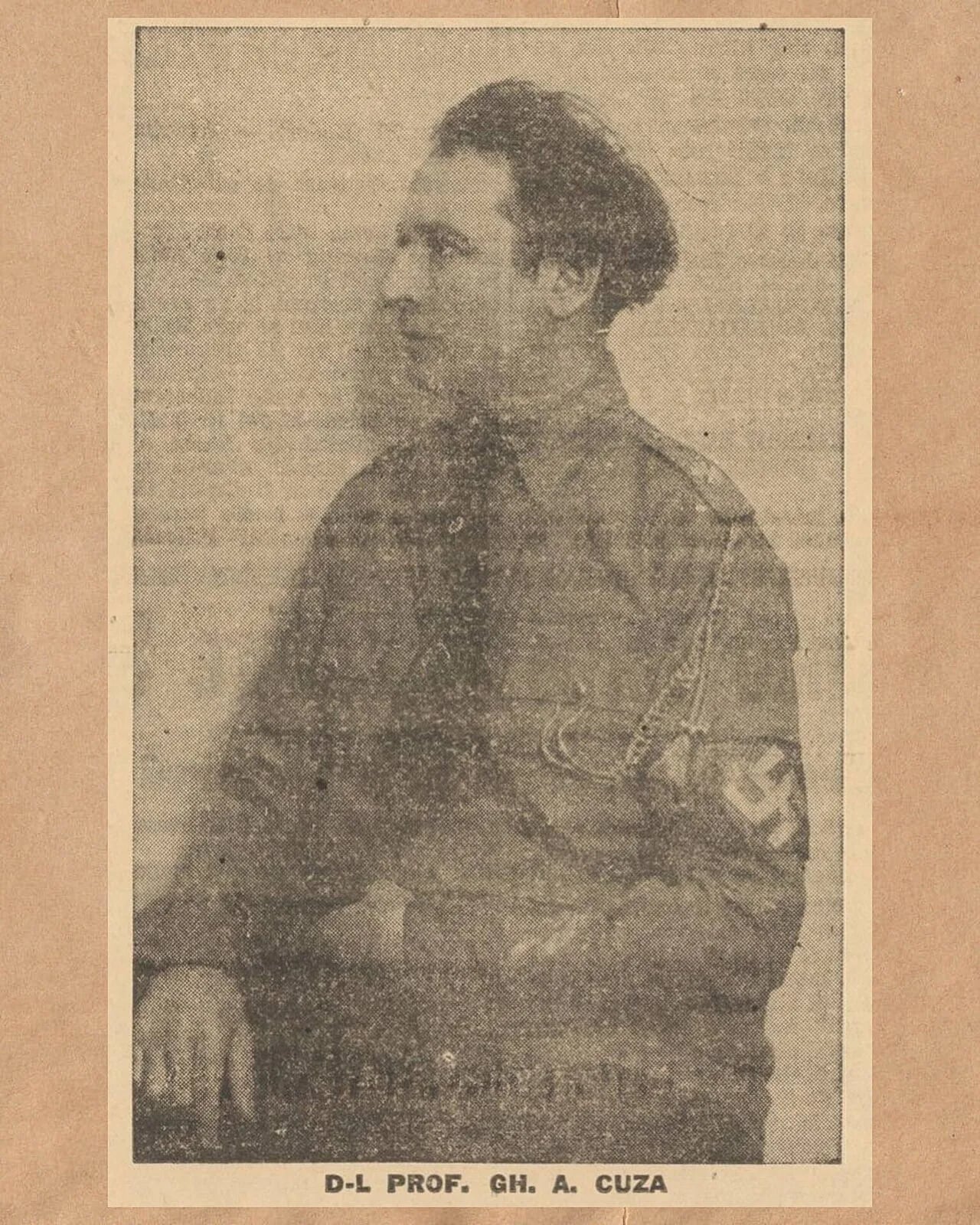 Portrait of Gheorghe A. Cuza (1896–1950) – memorial page