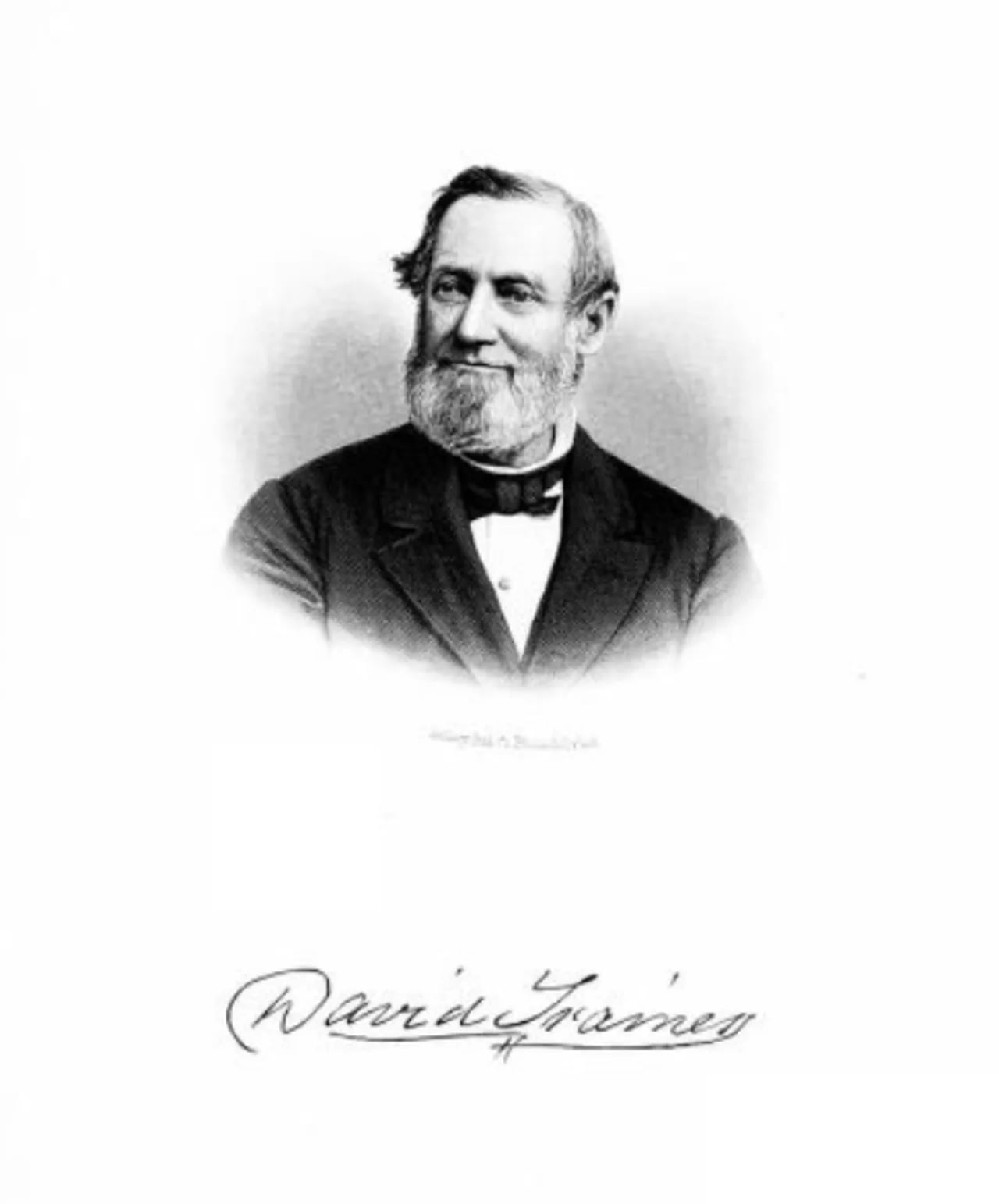 Porträt von David Trainer (1814–1890) – Gedenkseite