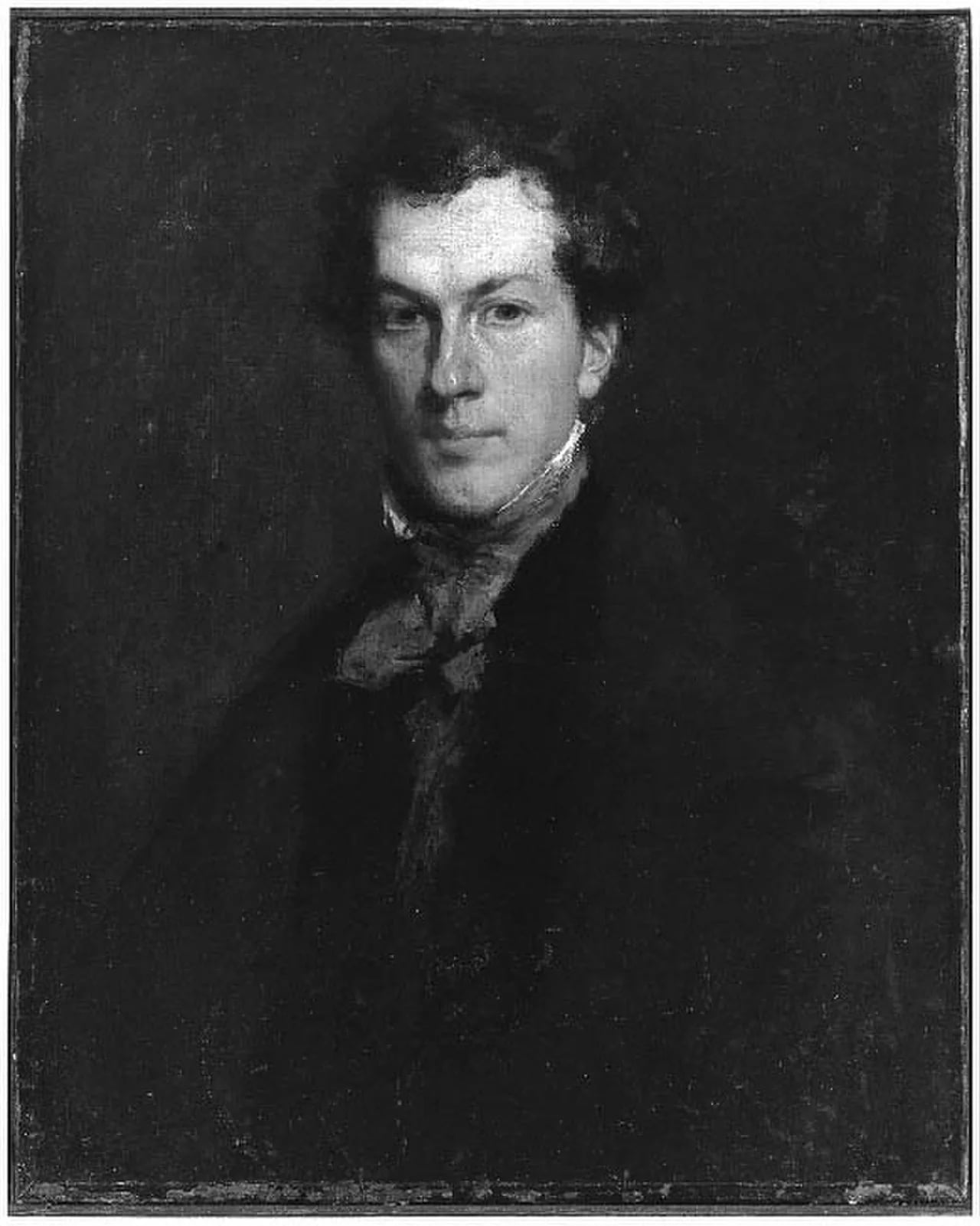 Portrait of Gilbert Stuart Newton (1795–1835) – memorial page