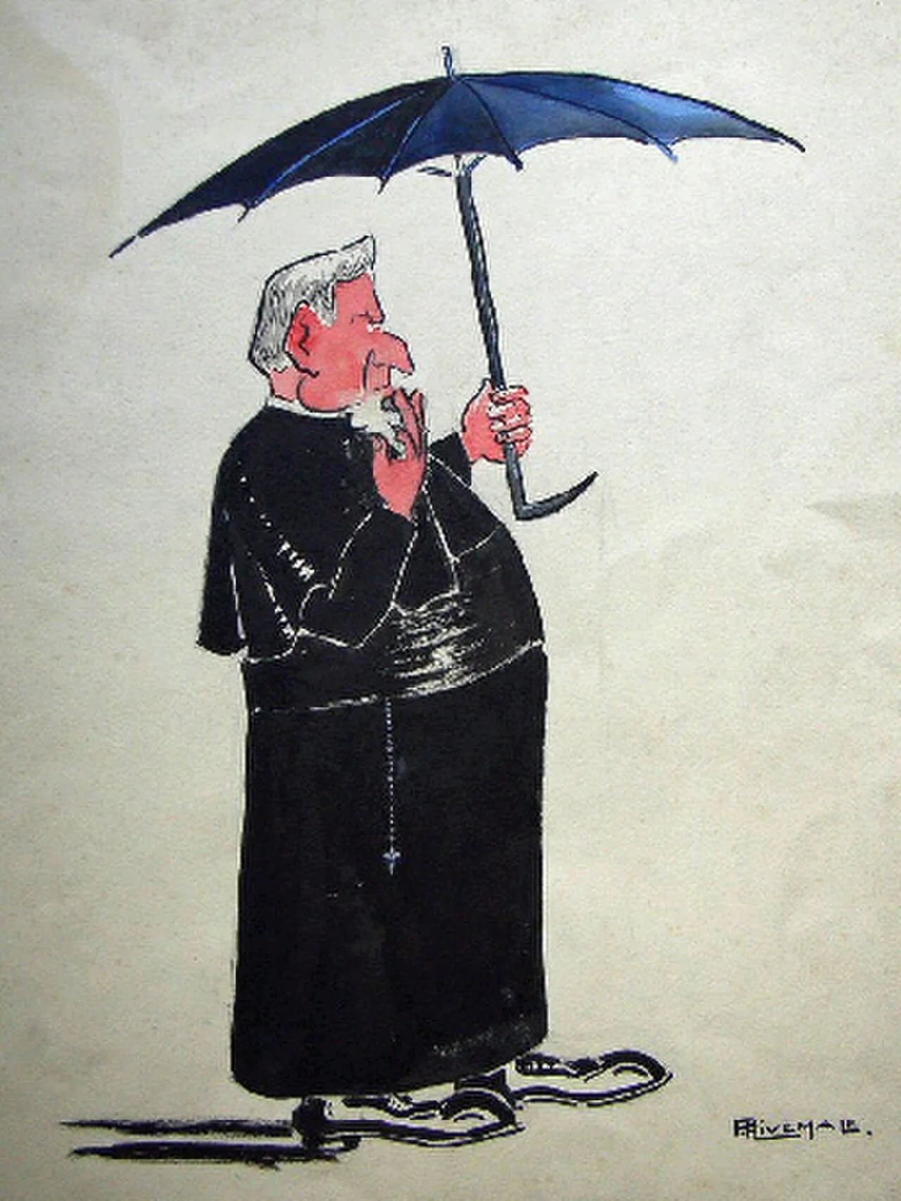 Portrait of Louis de Lacger (1871–1961) – memorial page