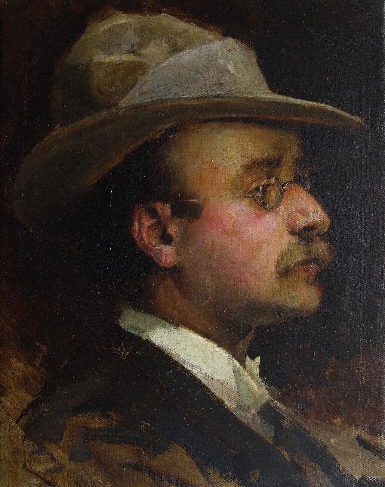 Porträt von Pietro Aldi (1852–1888) – Gedenkseite