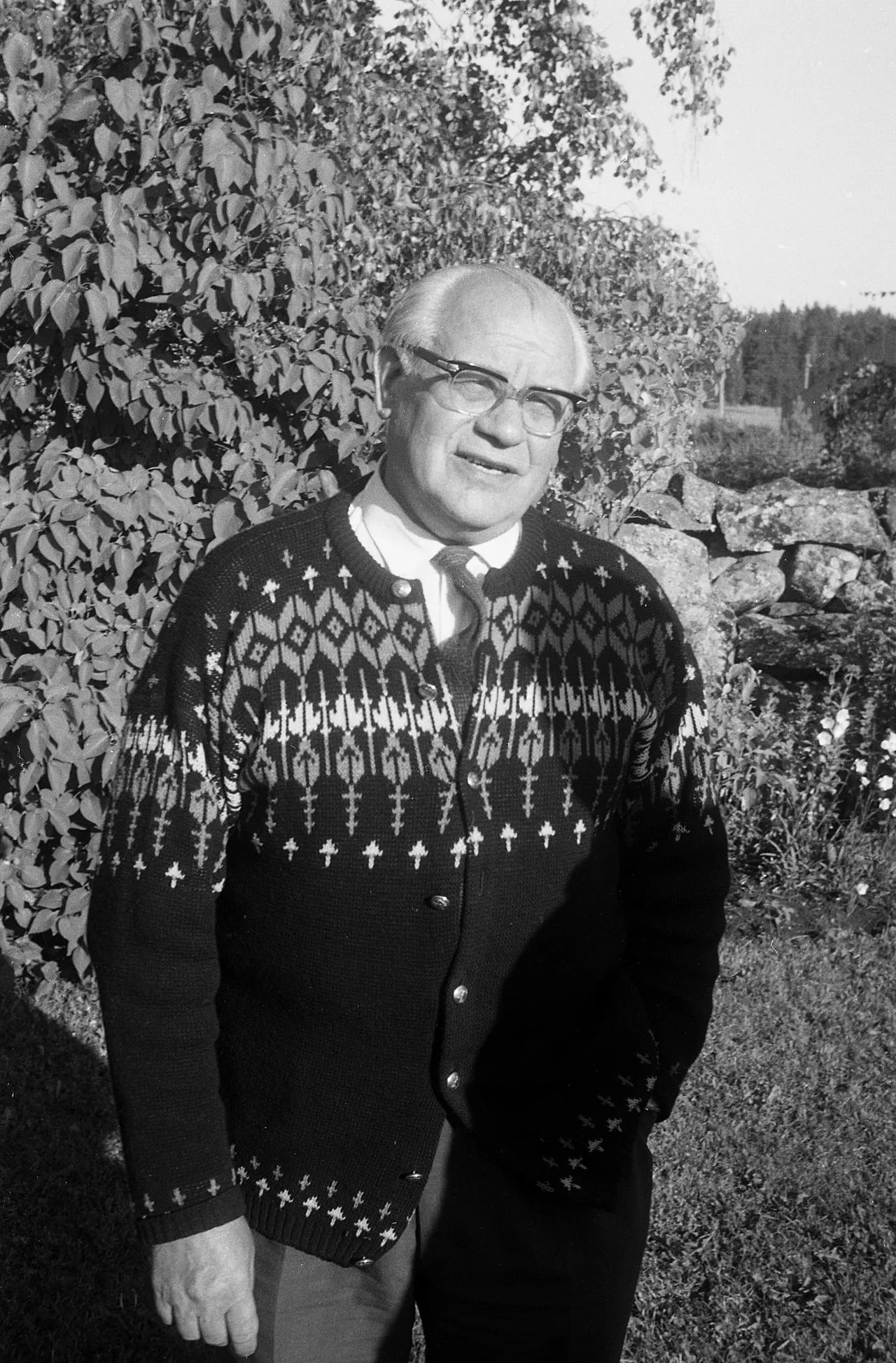 Porträt von Georg Backlund (1905–2002) – Gedenkseite