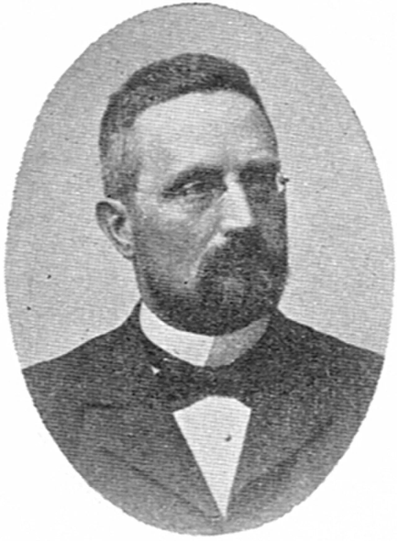 Portrait of Peter Bagge (1850–1926) – memorial page