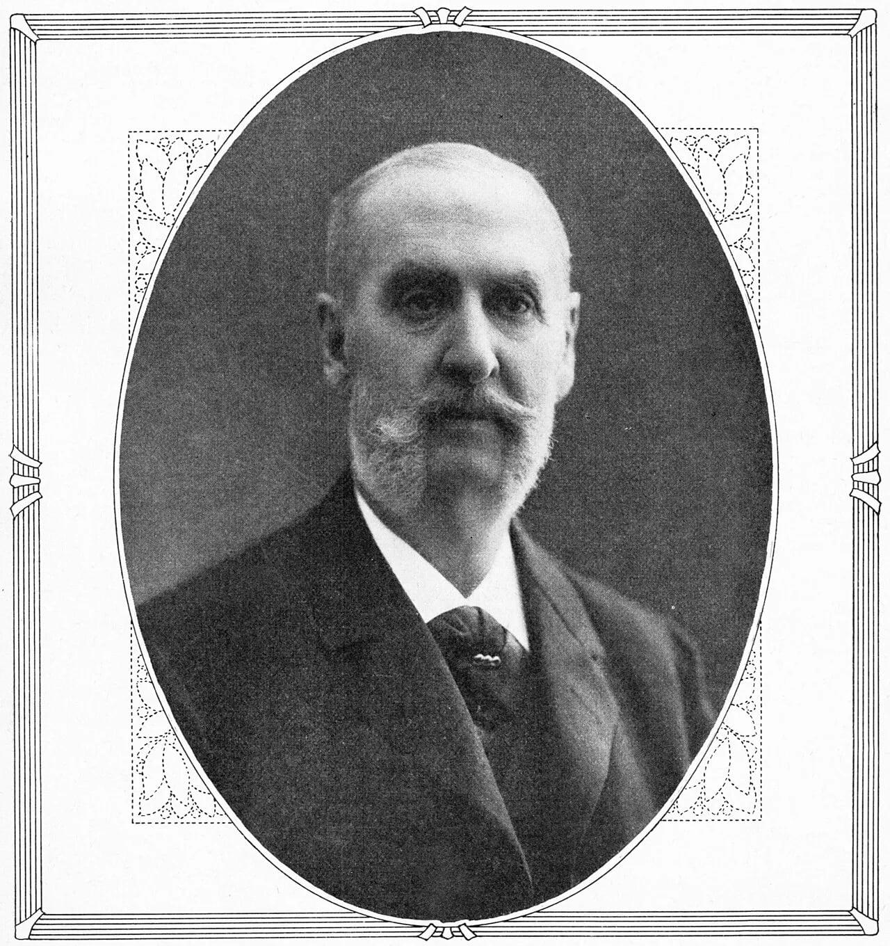 Porträt von Fredrik Barnekow (1839–1912) – Gedenkseite