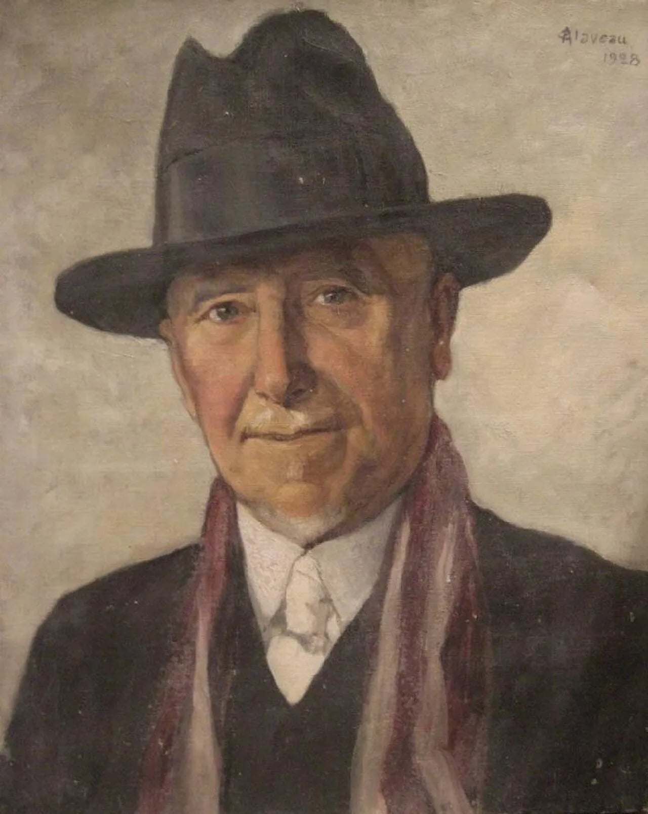 Porträt von Louis Giraudeau (1852–1937) – Gedenkseite
