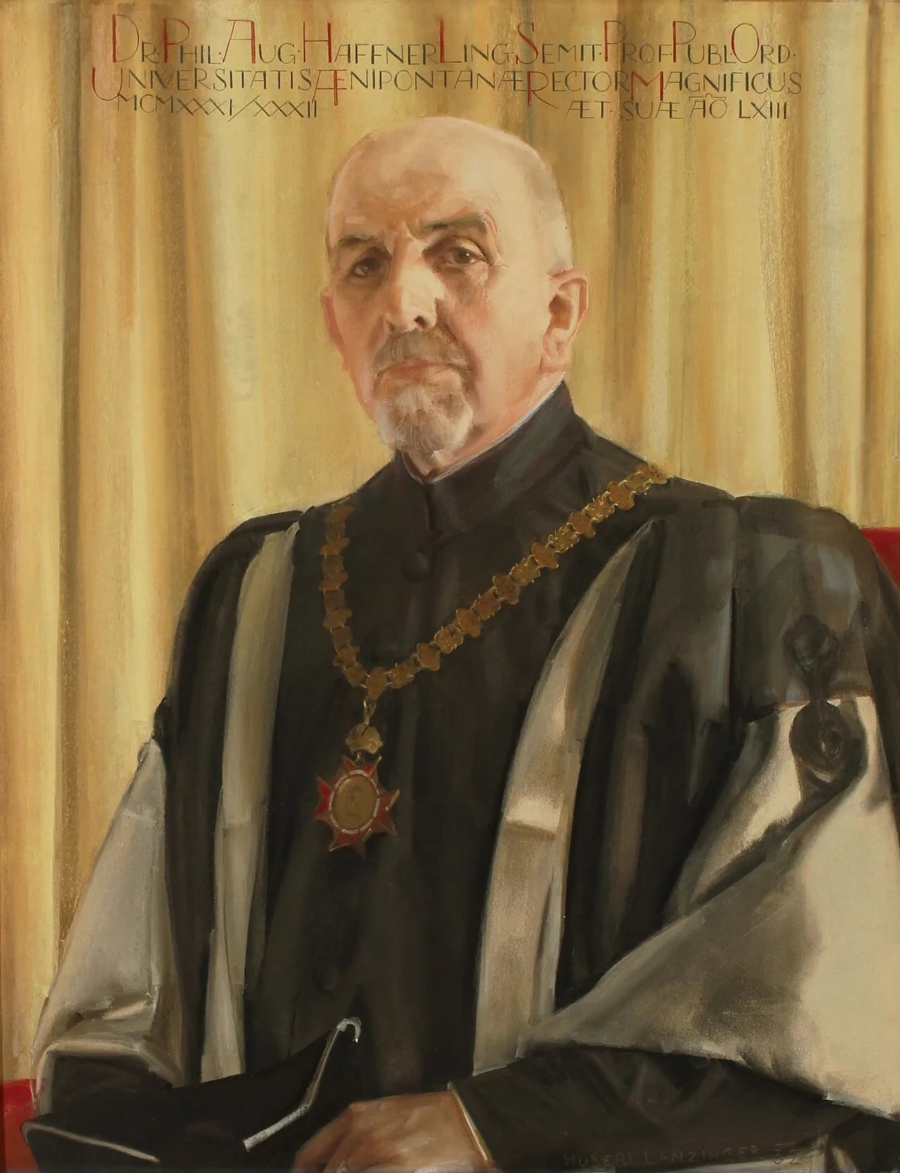 Portrait of August Haffner (1869–1941) – memorial page
