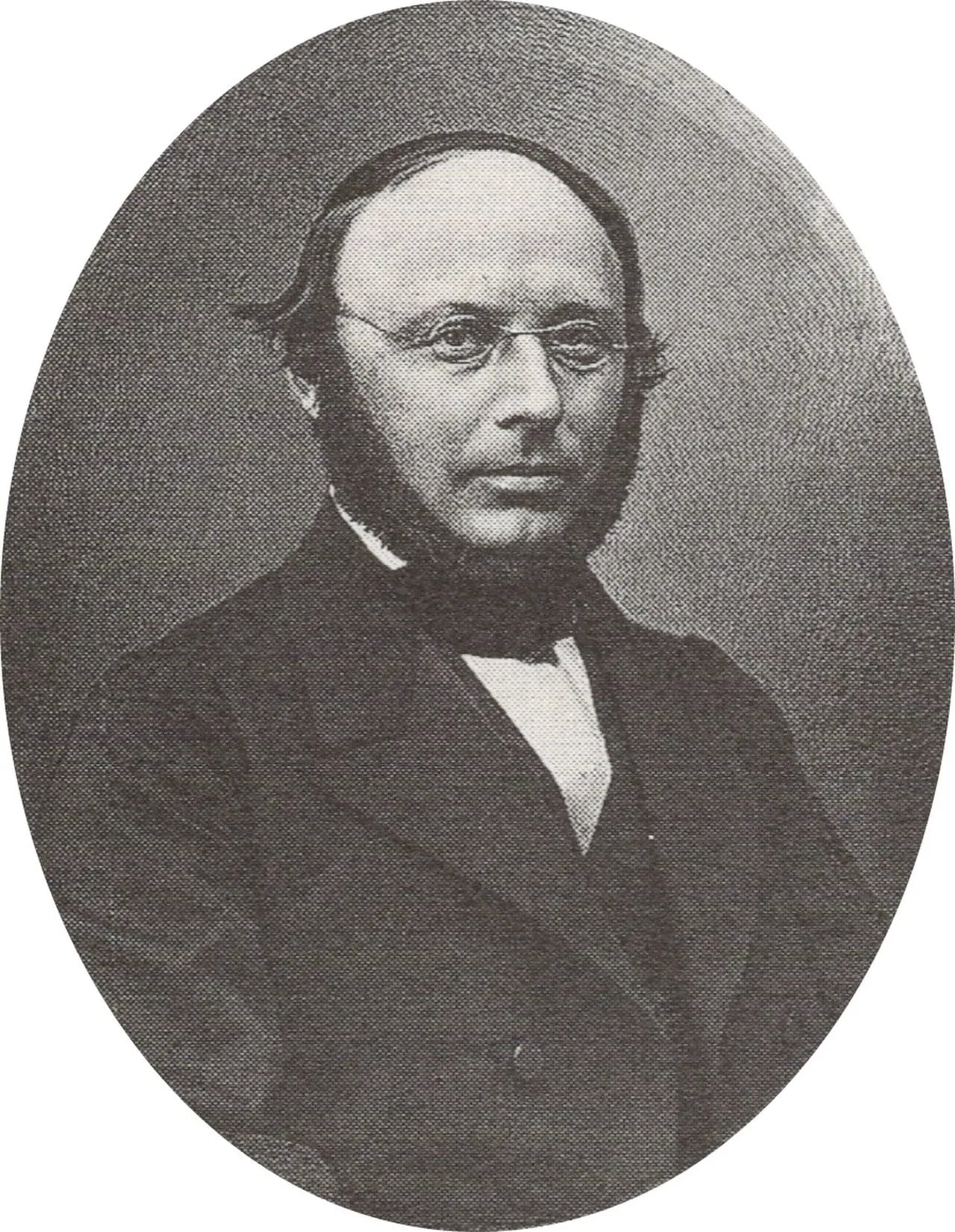 Porträt von Heinrich Wilhelm Hertzer (1822–1897) – Gedenkseite