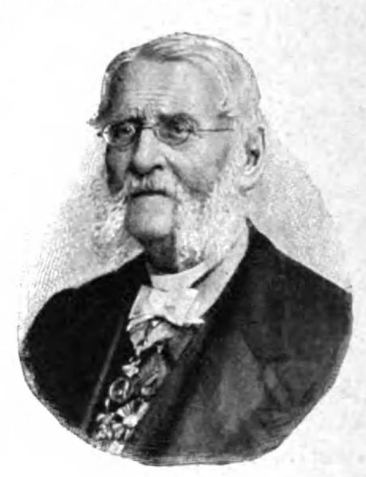 Porträt von Karl Gille (1813–1899) – Gedenkseite