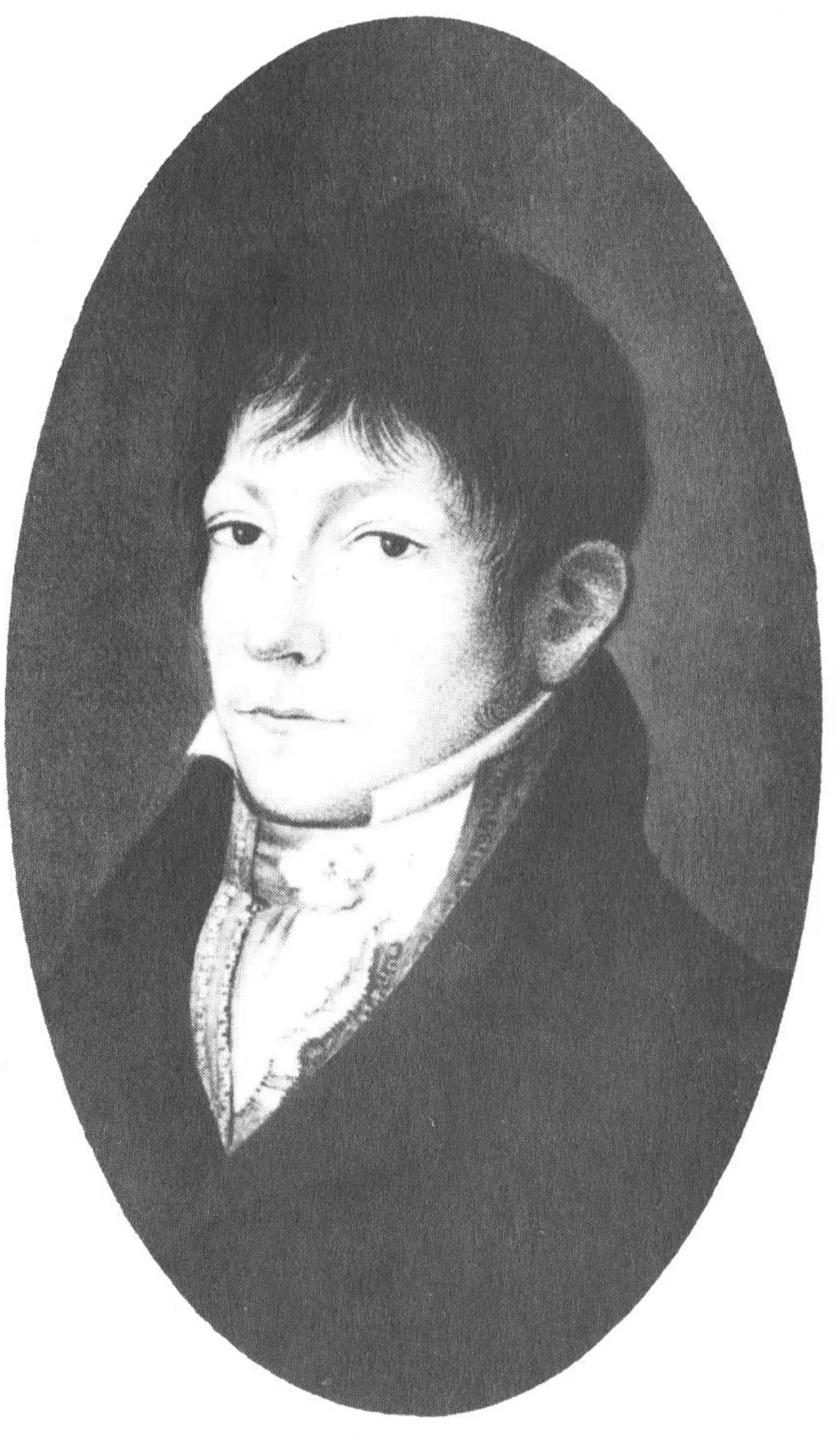 Porträt von Heinrich Ludwig Attenhofer (1783–1856) – Gedenkseite