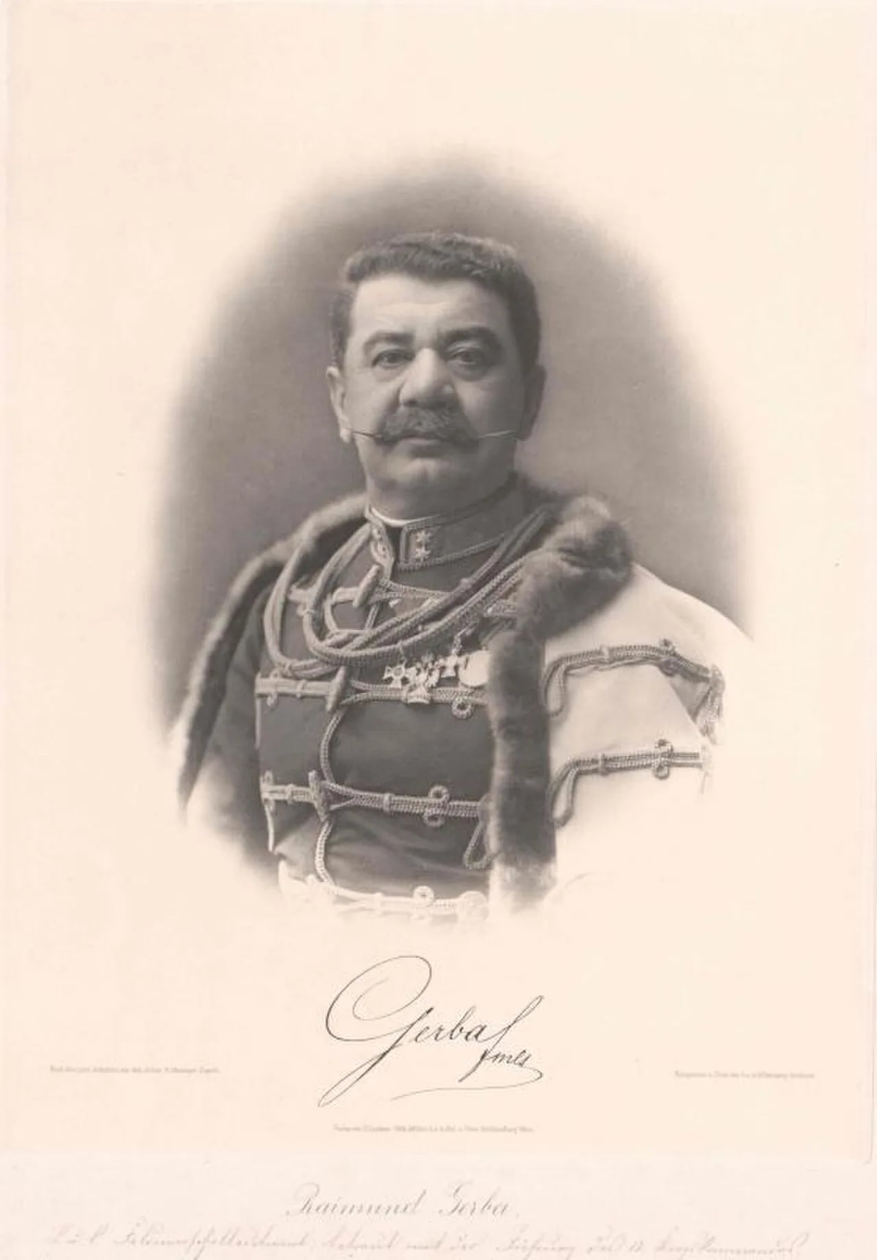 Portrait of Raimund Gerba (1849–1918) – memorial page