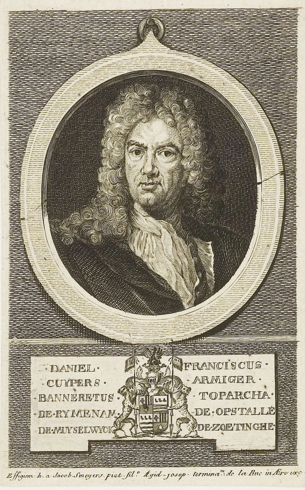 Portrait of Daniel Frans Cuypers (1653–1725) – memorial page